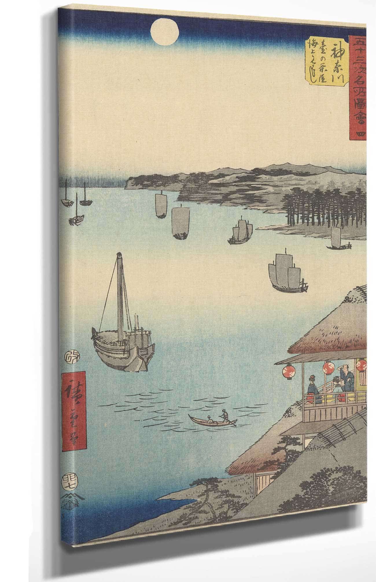 Kanagawa by Ando Hiroshige - Image 4