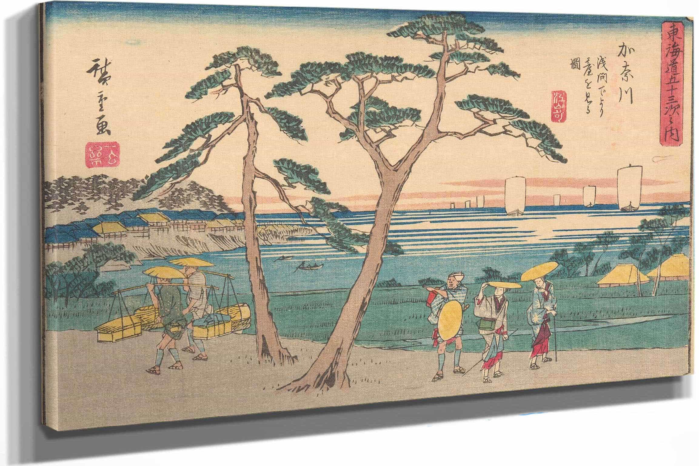 Kanagawa by Ando Hiroshige - Image 6