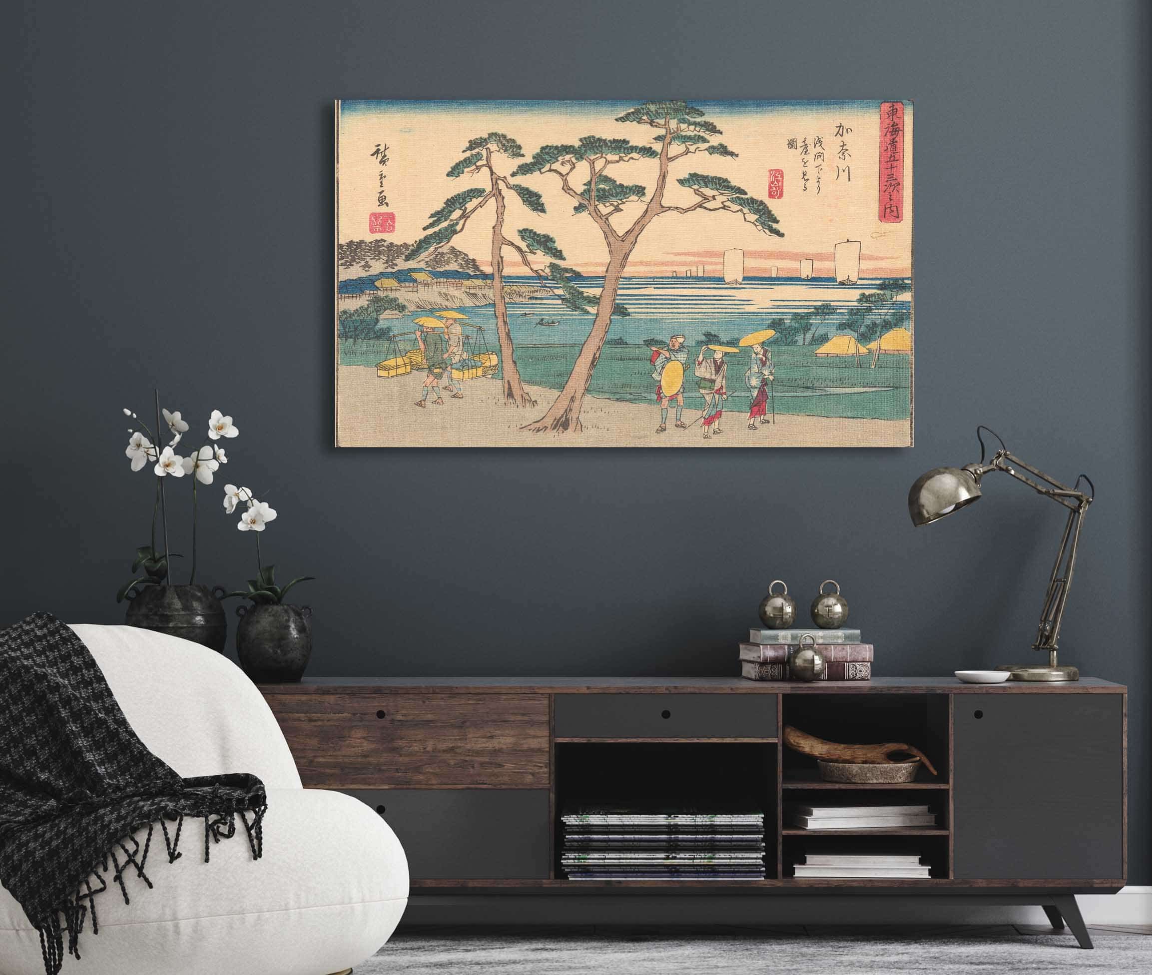 Kanagawa by Ando Hiroshige - Image 9