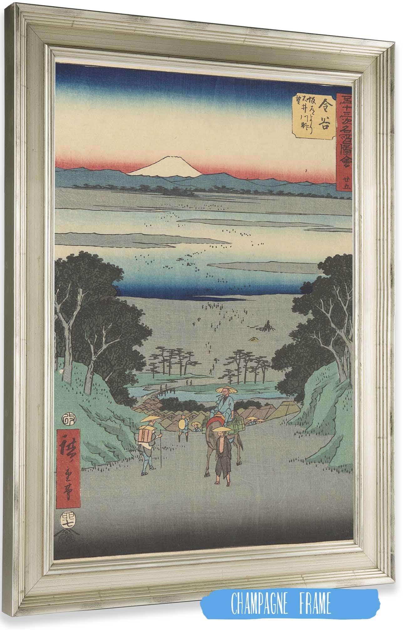 Kanaya by Ando Hiroshige