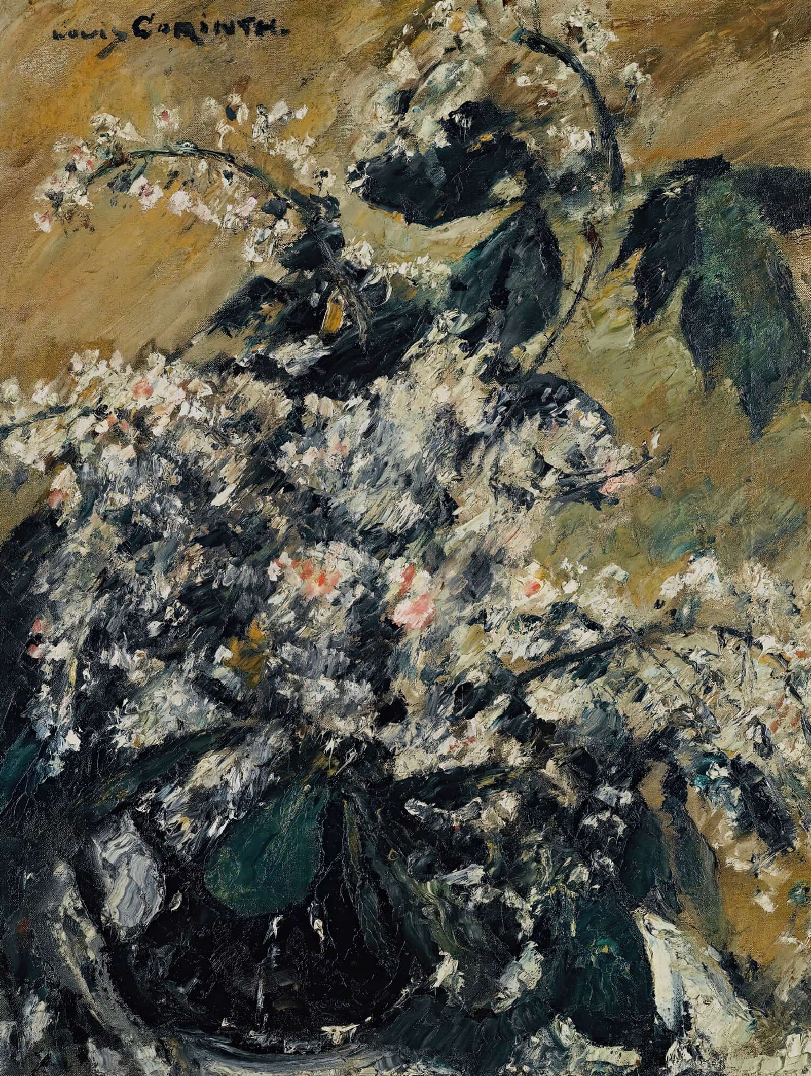 Kastanienbluten Horse Chesnut Blossoms by Lovis Corinth