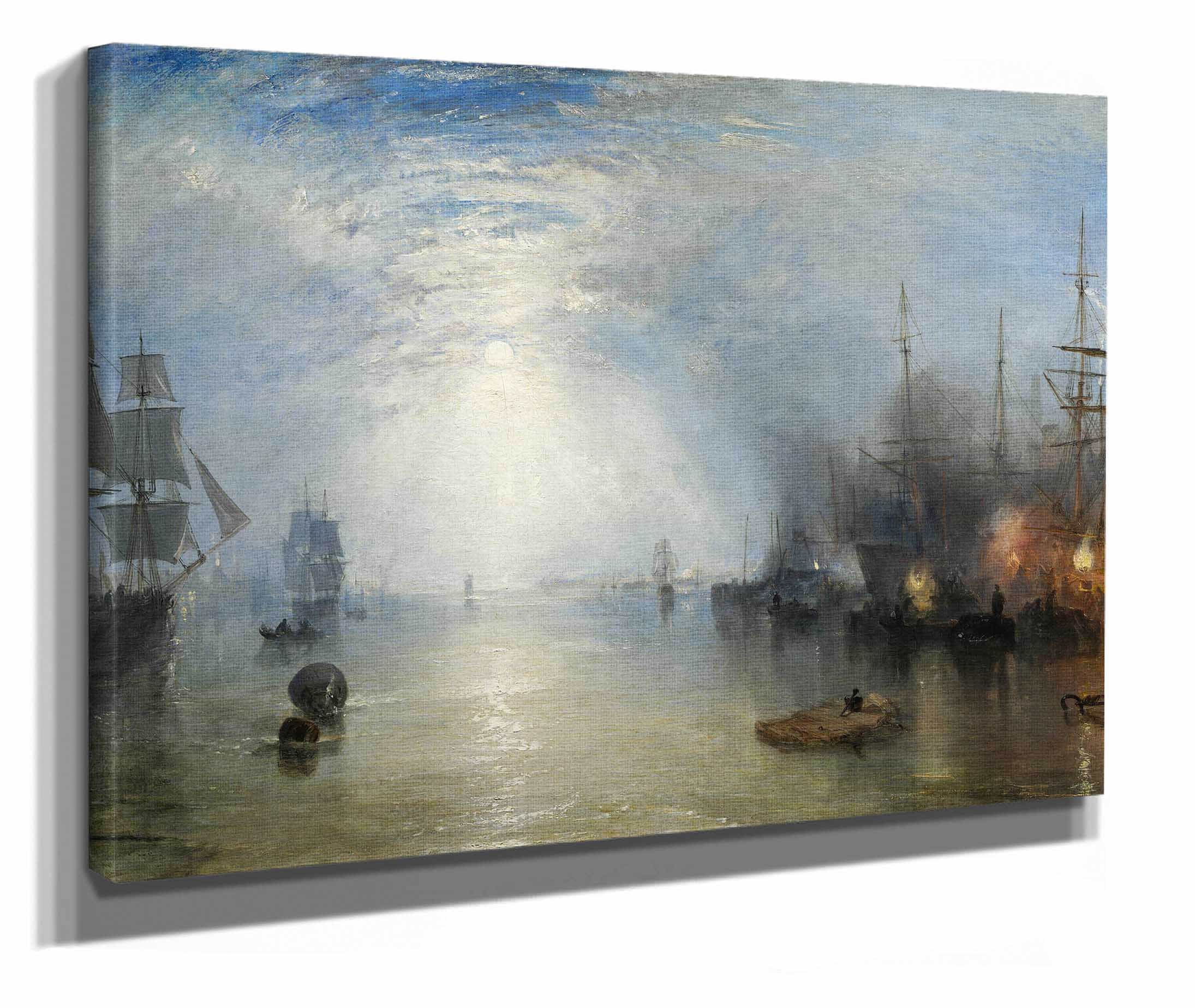 Keelmen Heaving In Coals By Moonlight by Joseph Mallord William Turner - Image 2