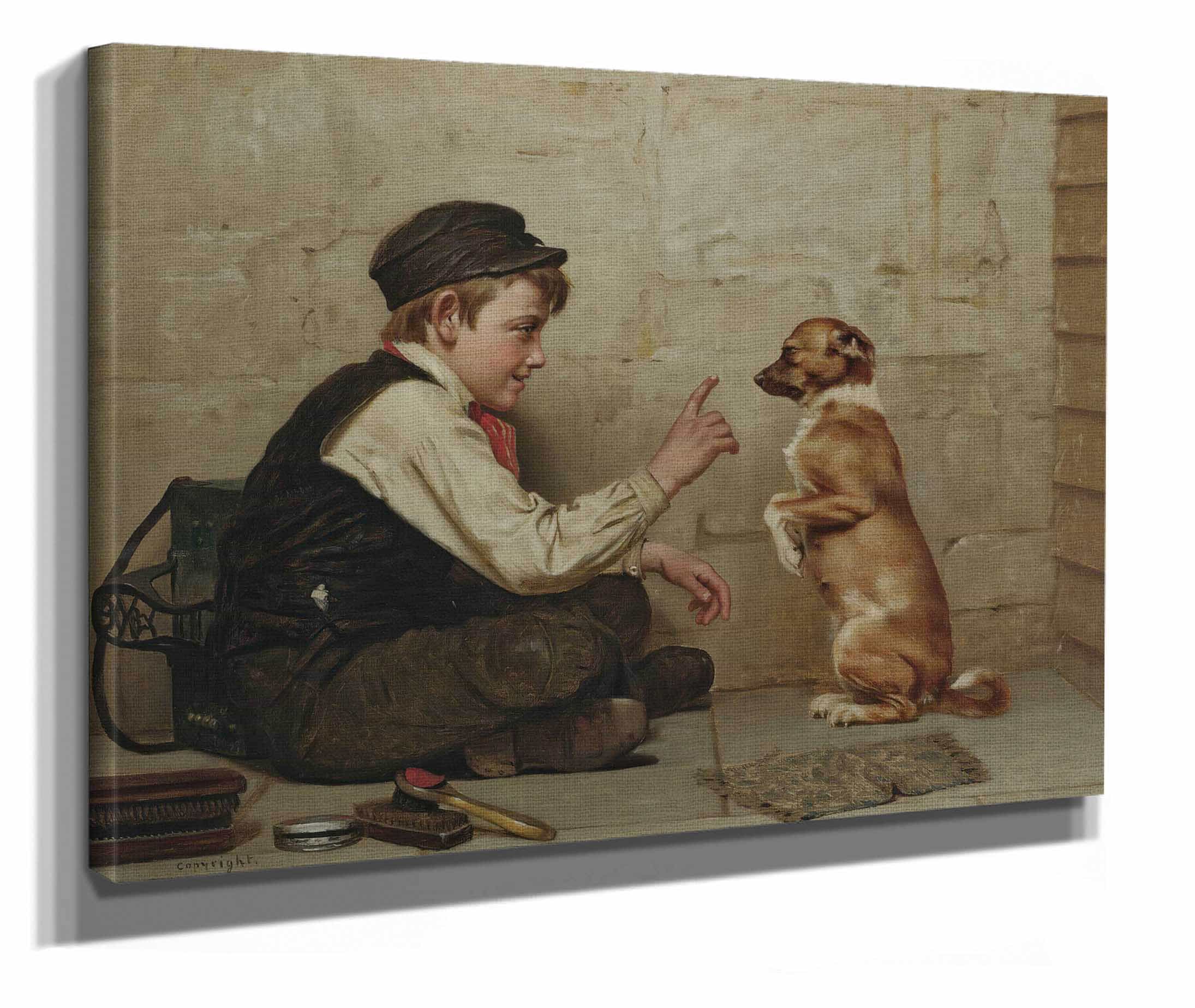Keep Still by John George Brown - Image 2