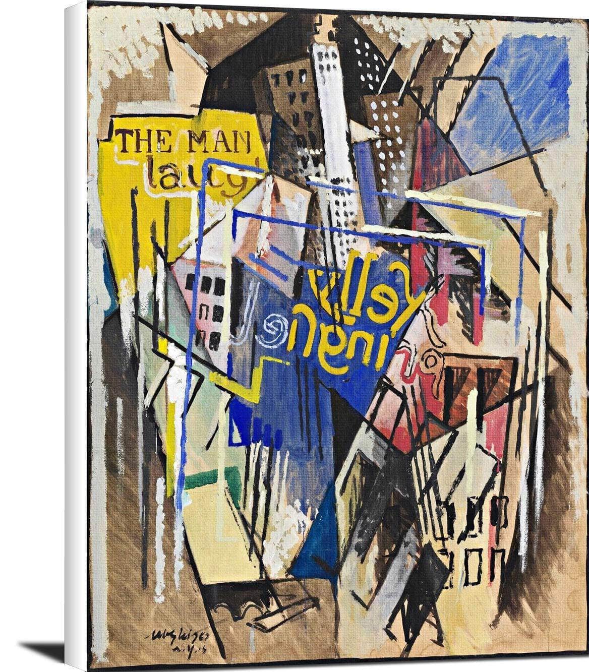 Kelly Springfield Painting Albert Gleizes Canvas Art