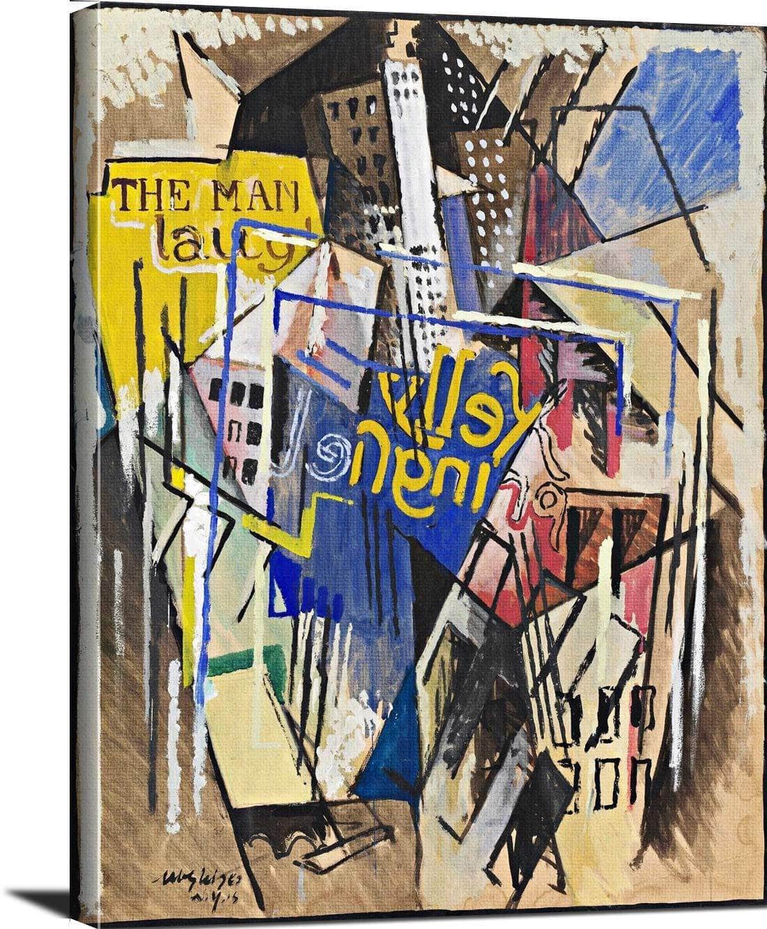 Kelly Springfield Painting Albert Gleizes Canvas Art - Image 3
