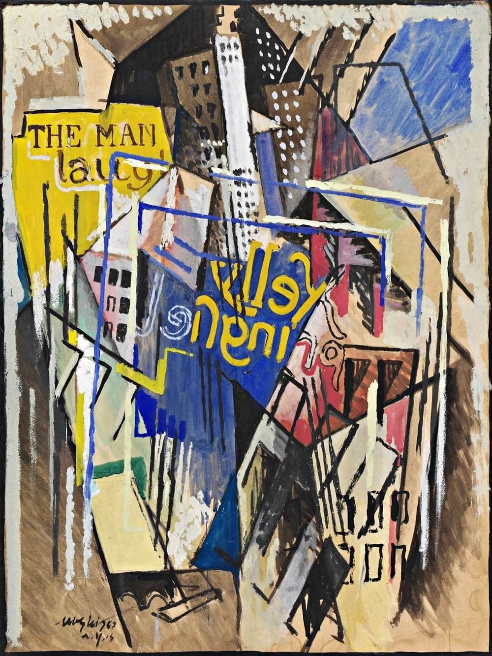 Kelly Springfield Painting Albert Gleizes Canvas Art - Image 5