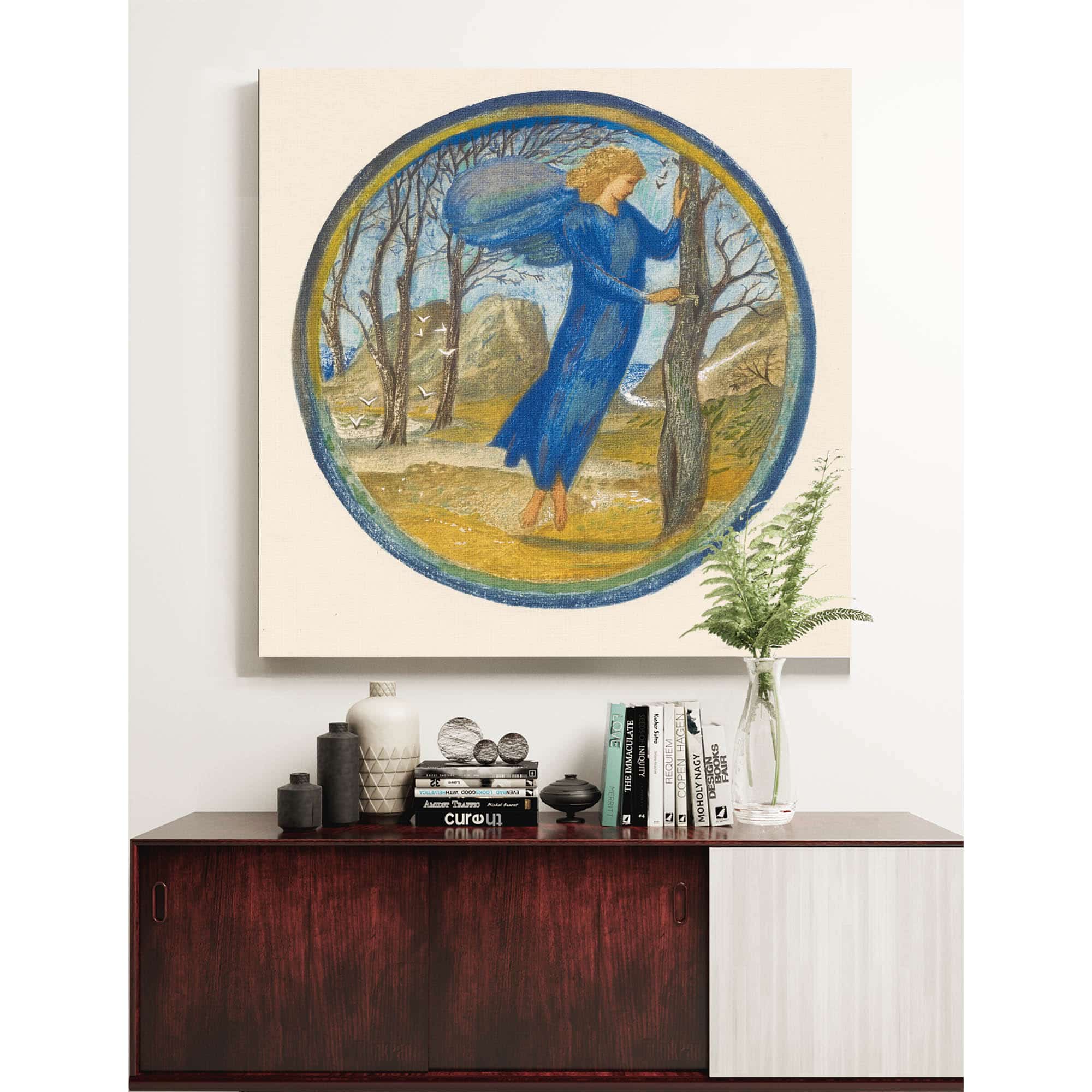 Key Of Spring by Sir Edward Coley Burne Jones - Image 5