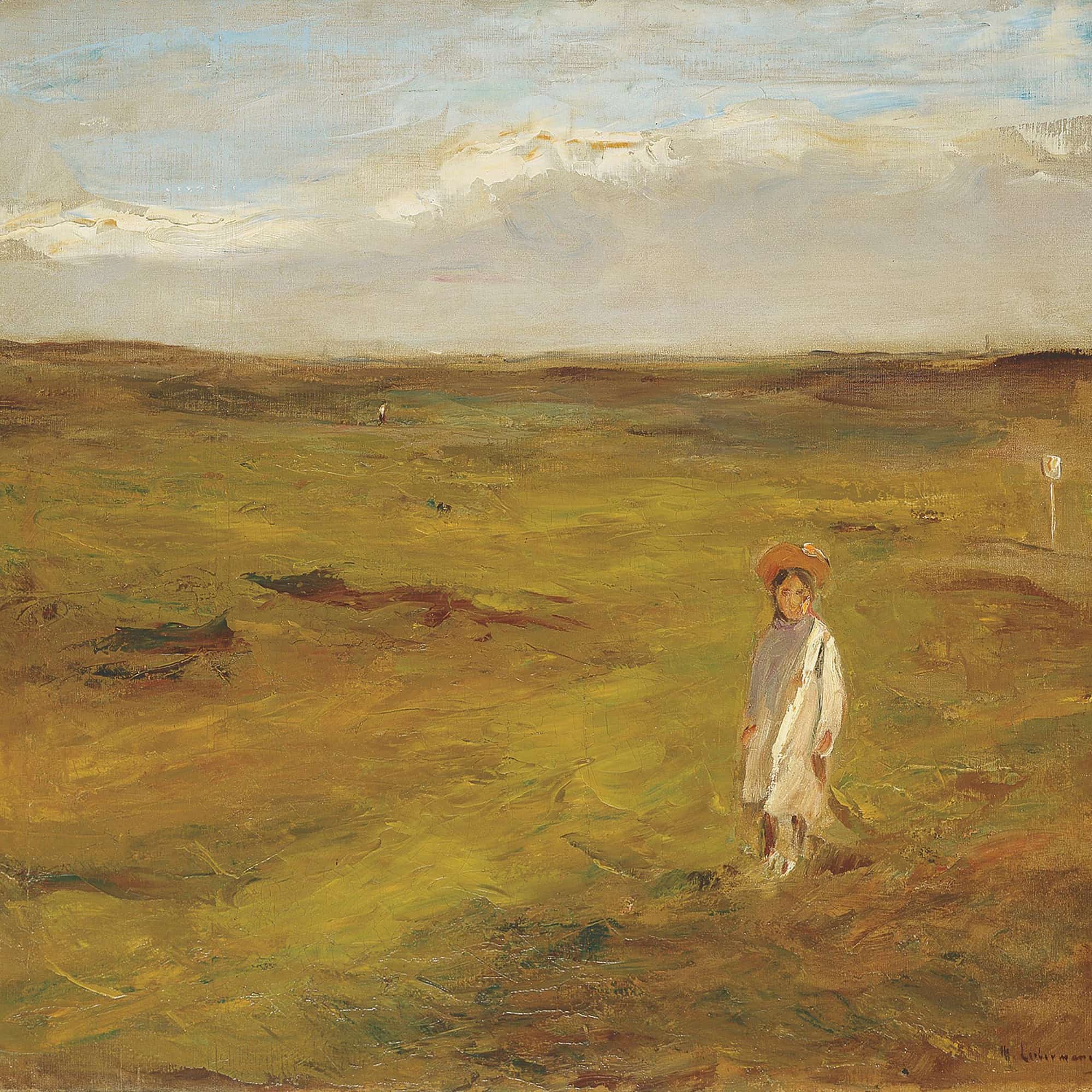 Kind In Den Dunen by Max Liebermann - Image 4