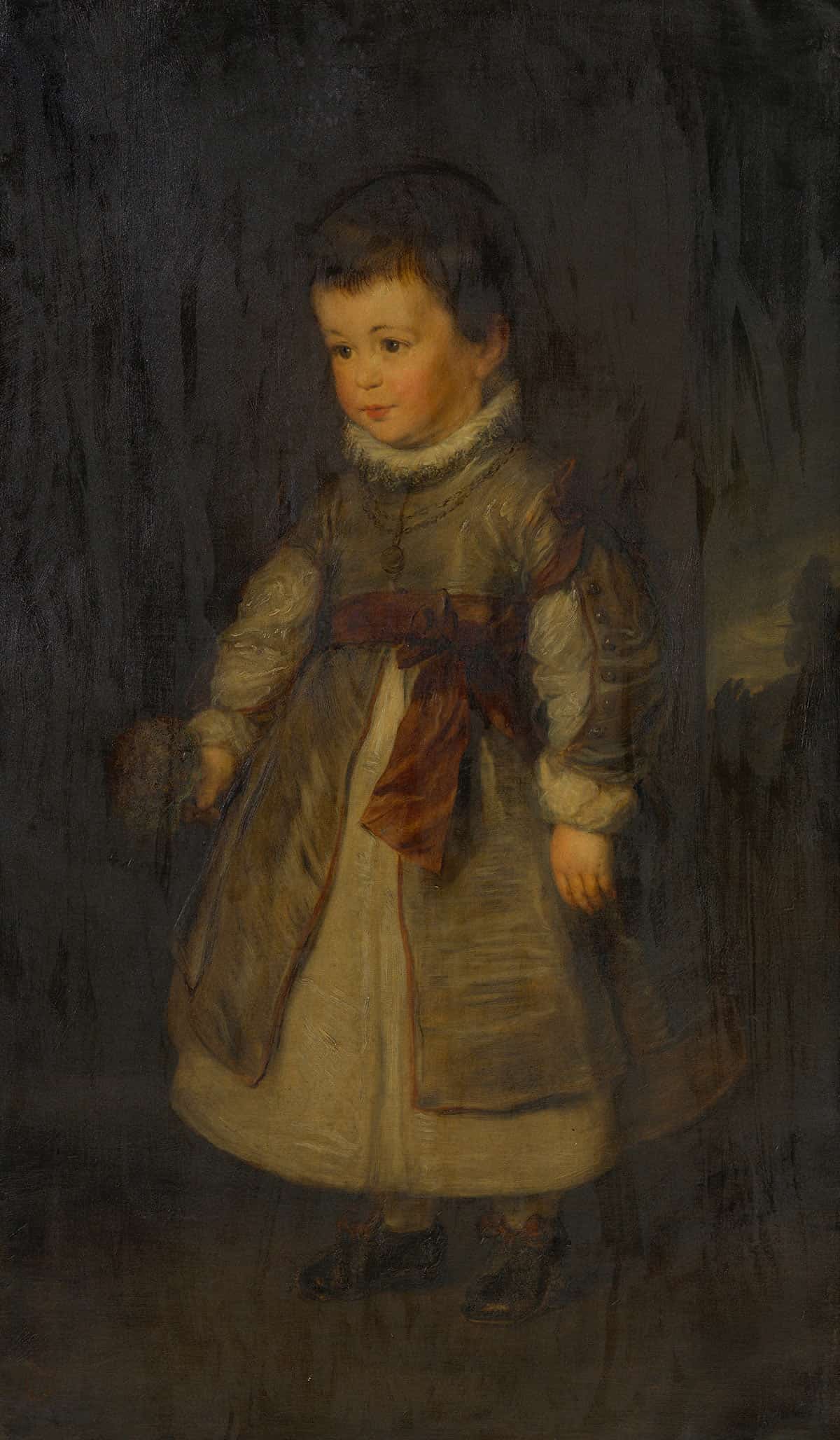Kinderbildnis Grobnichte Hans Canons Around by Hans Canon - Image 3