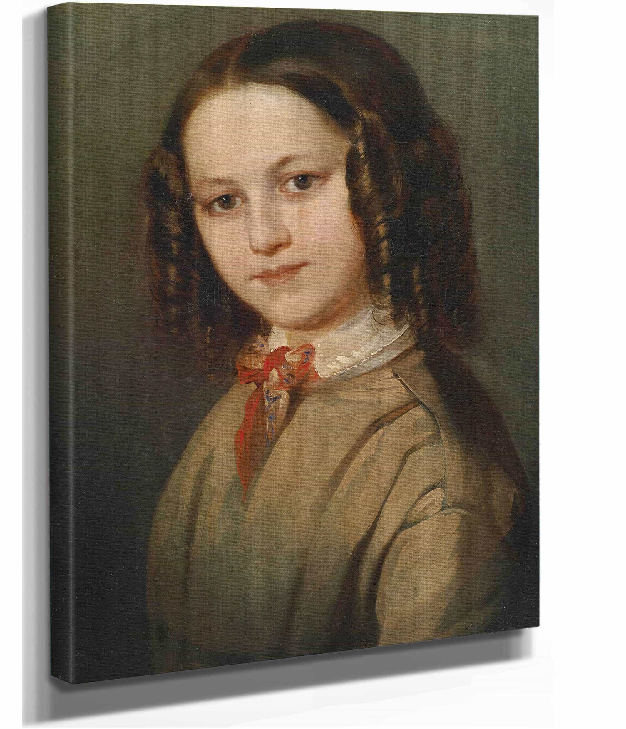 Kinderbildnis Melanie Deinhardstein by Anton Romako - Image 2