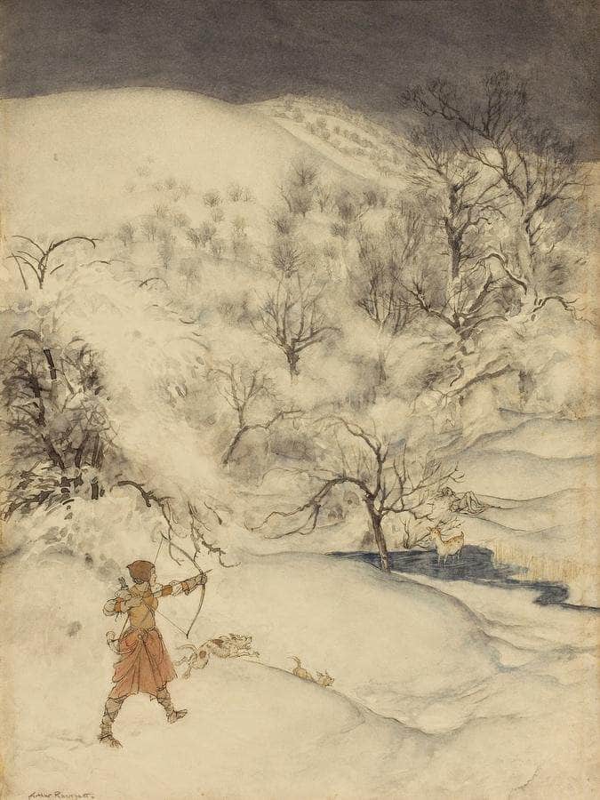 King Arthur By Arthur Rackham - Image 6