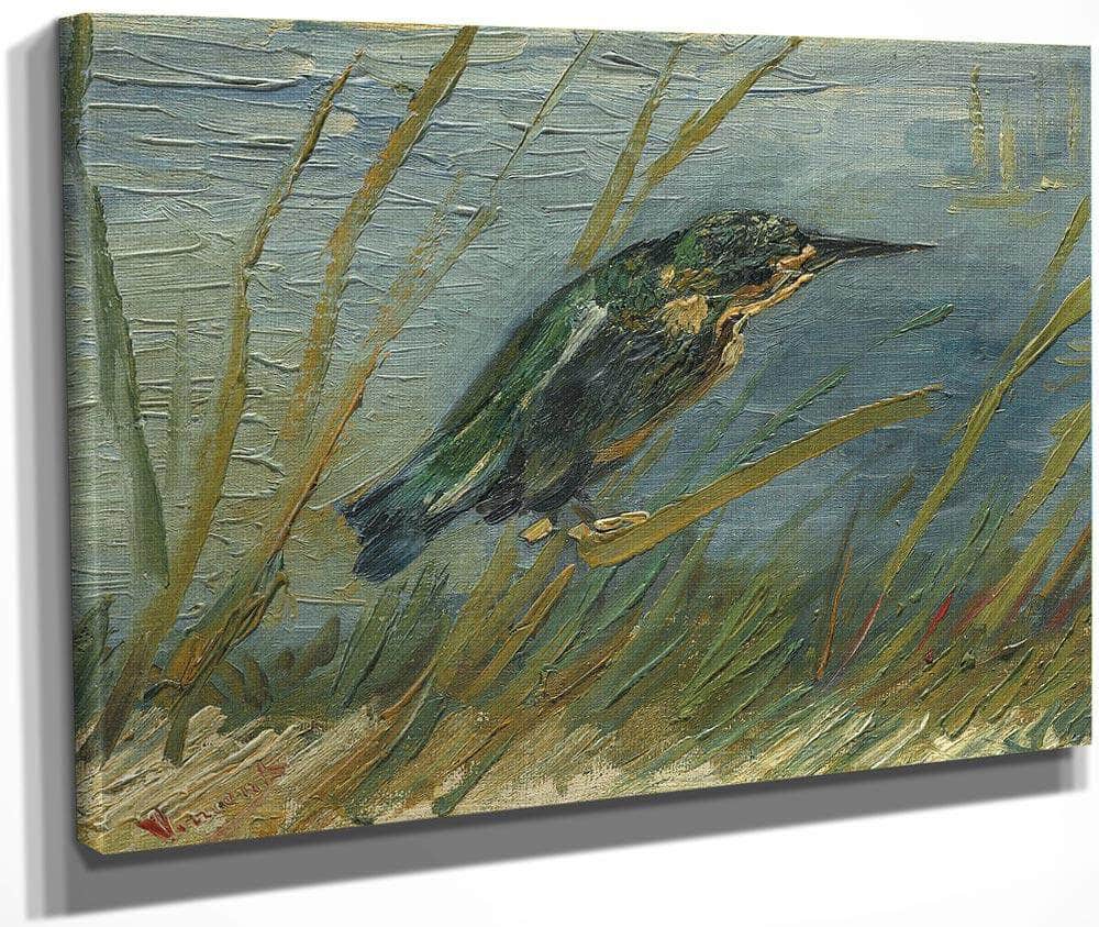 Kingfisher By The Waterside By Vincent Van Gogh