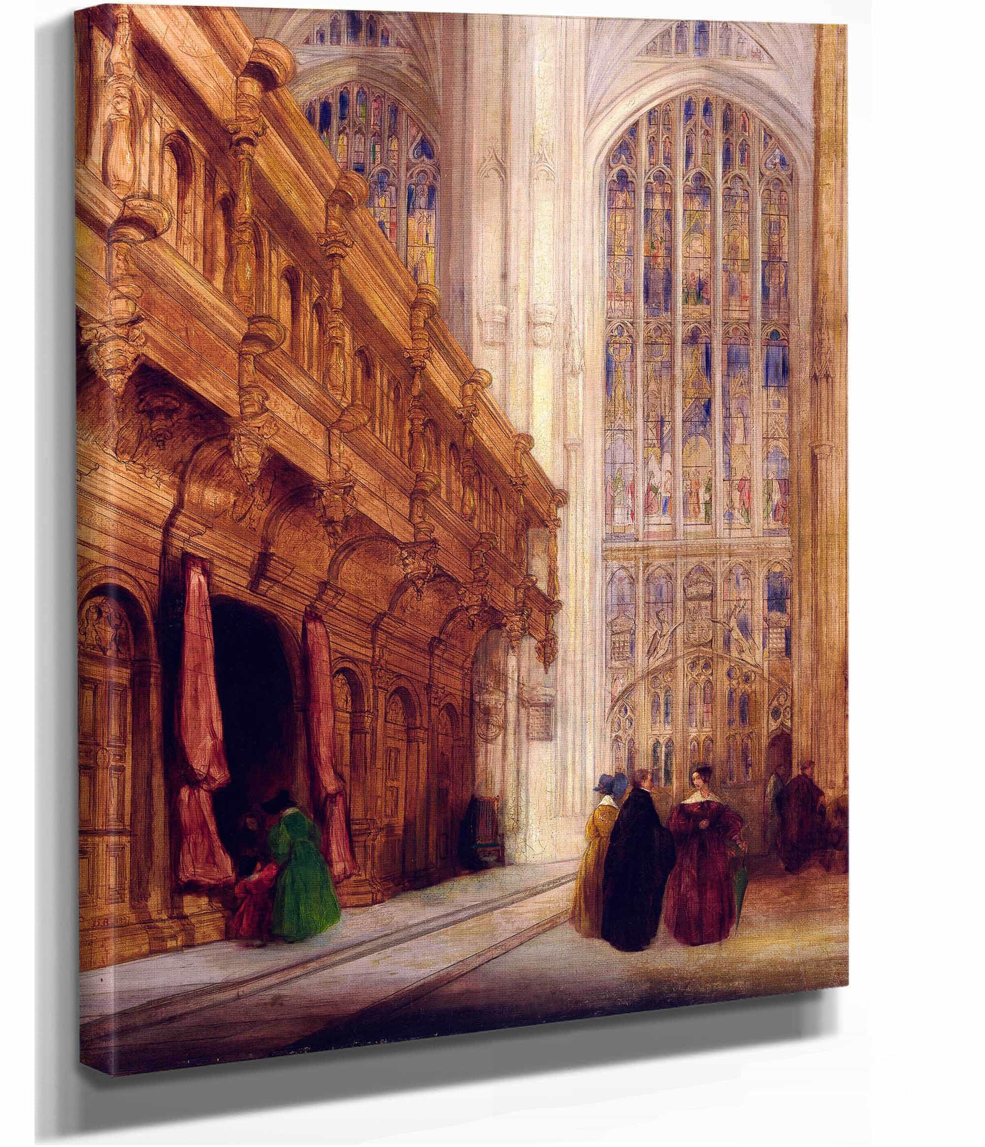Kings College Chapel Cambridge by David Roberts - Image 2