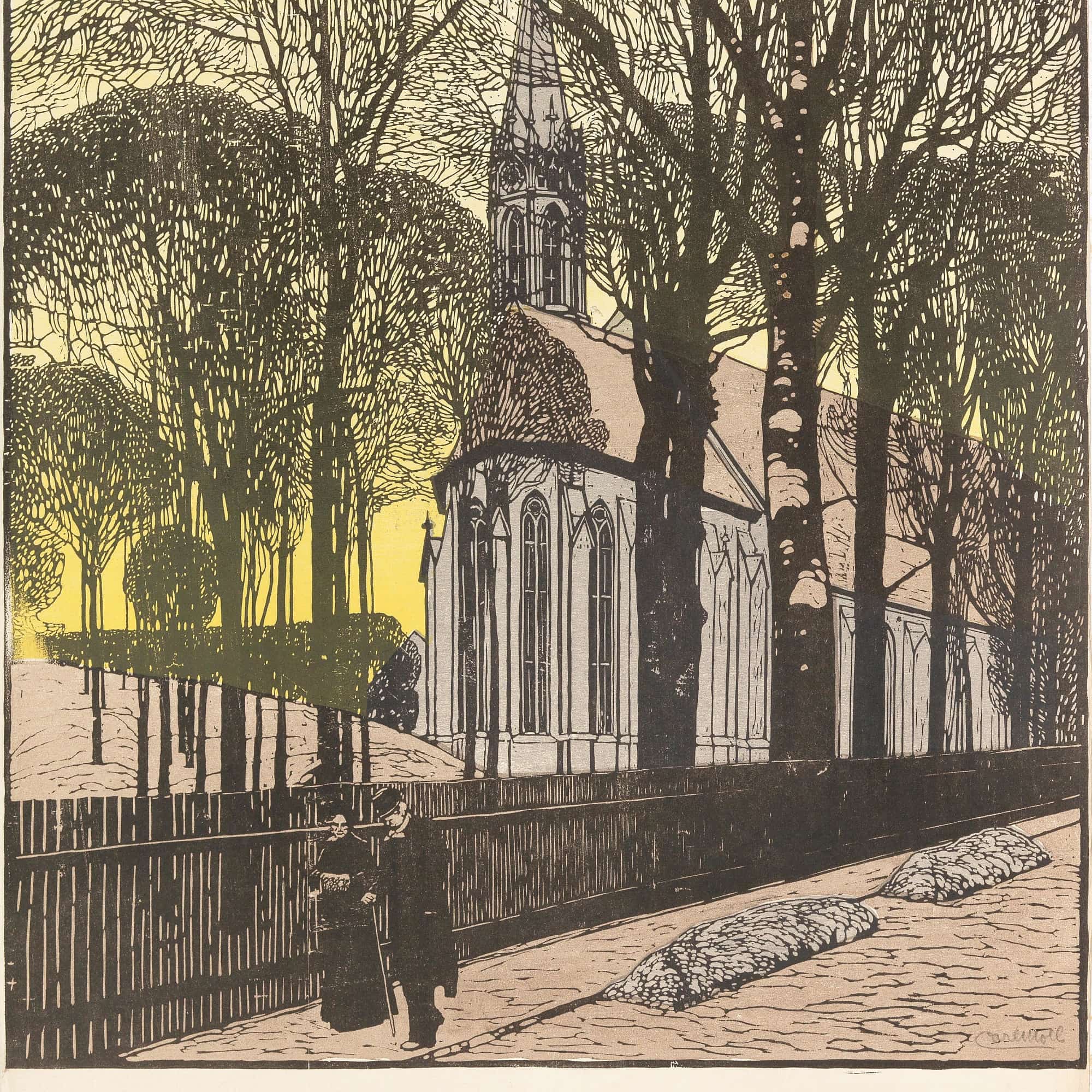 Kirche St Michael In Heiligenstadt by Carl Moll - Image 4