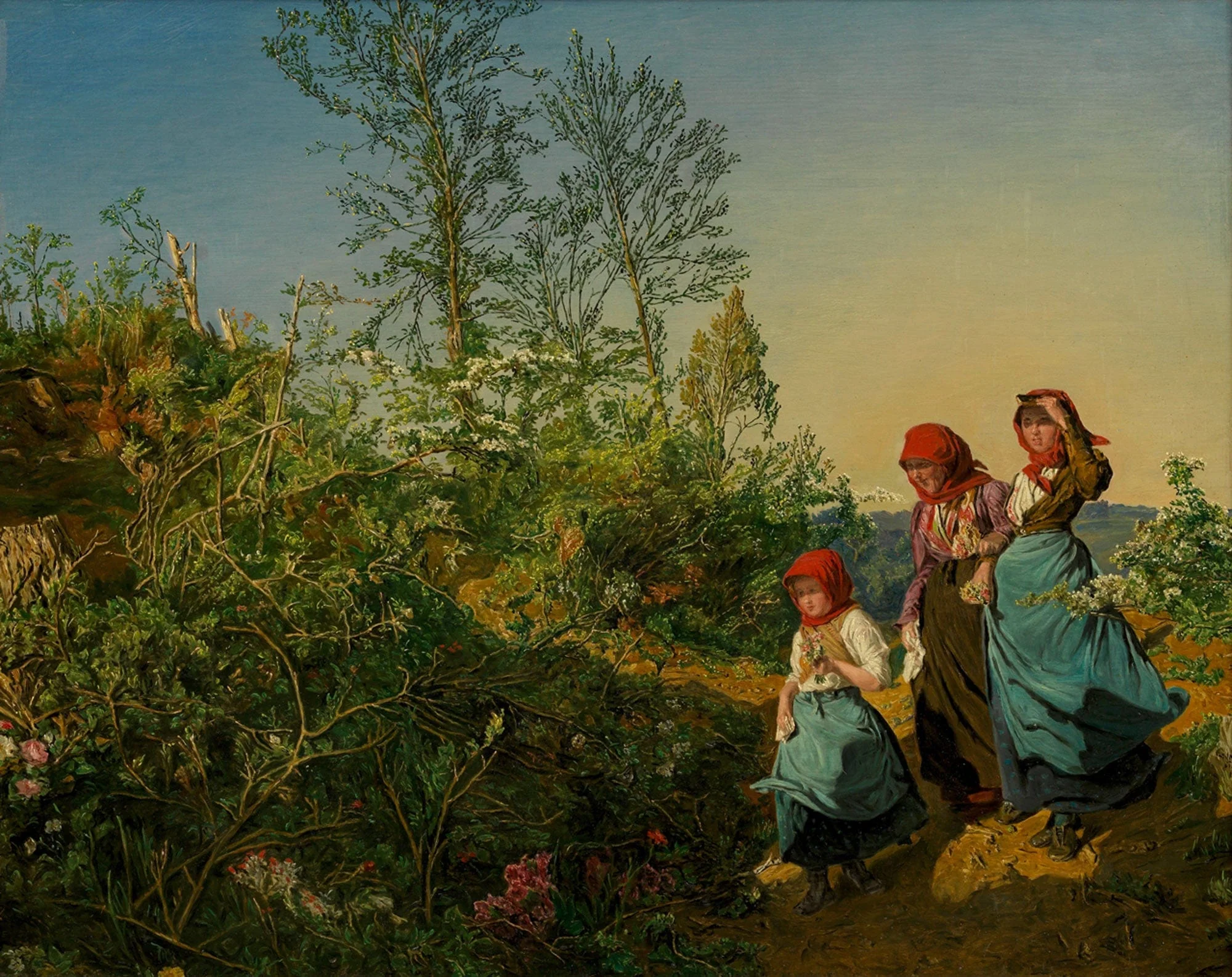 Kirchgang Im Fruhling by Ferdinand Georg Waldmuller - Image 2