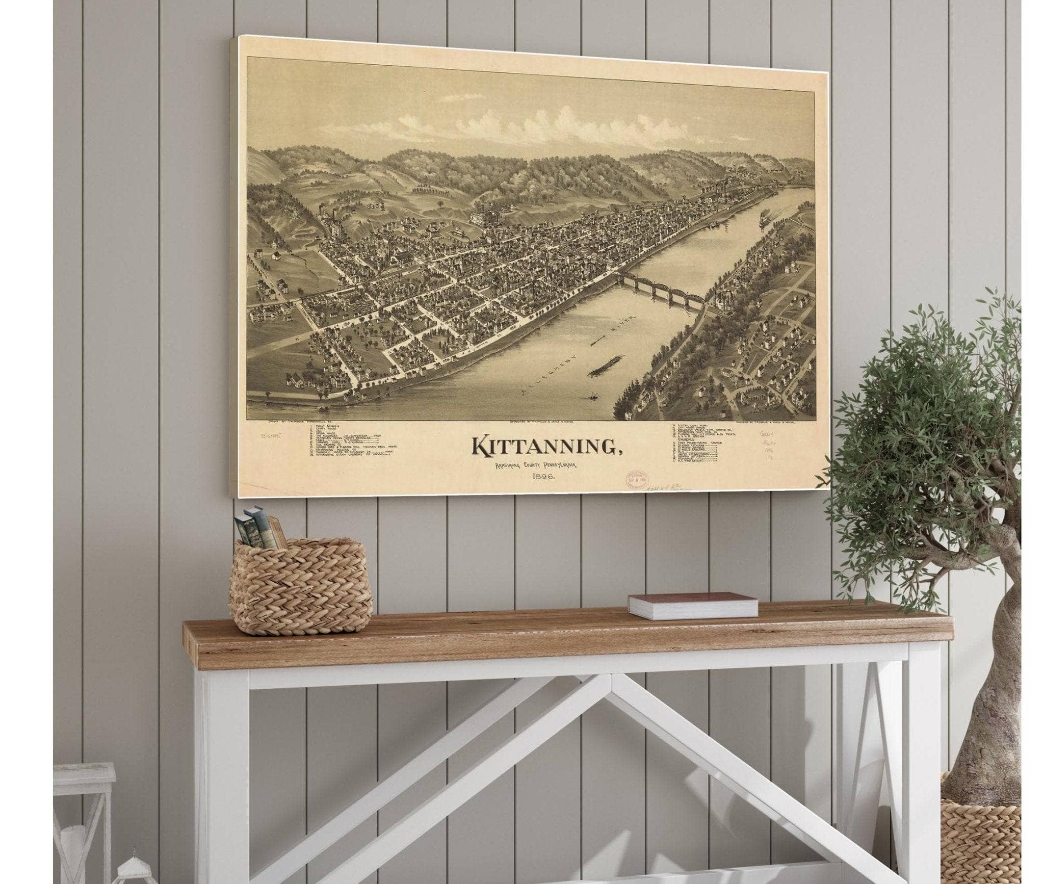 Kittanning Armstrong County Pennsylvania 1896 State Of Pennsylvania - Image 5