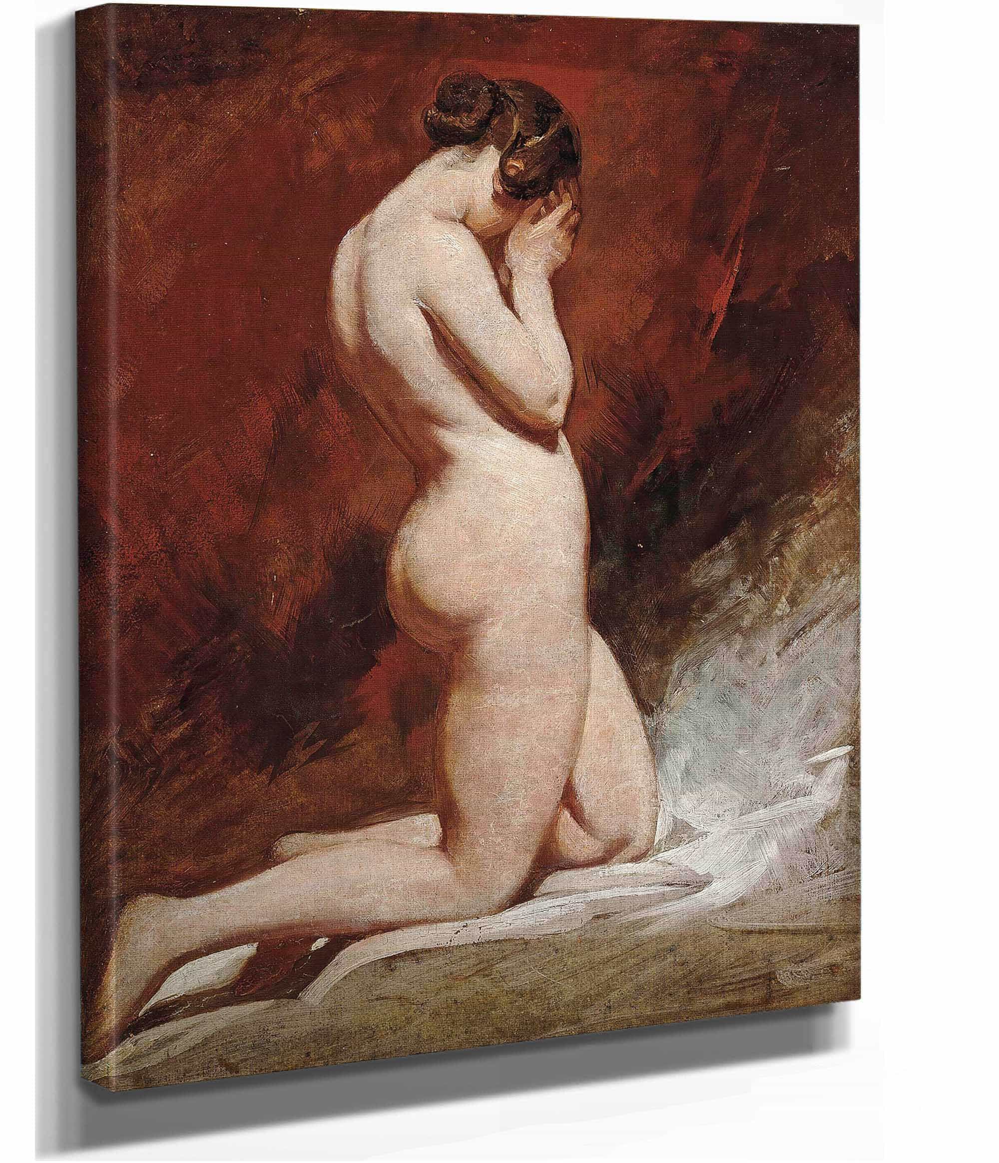 Kneeling Nude by William Etty - Image 2
