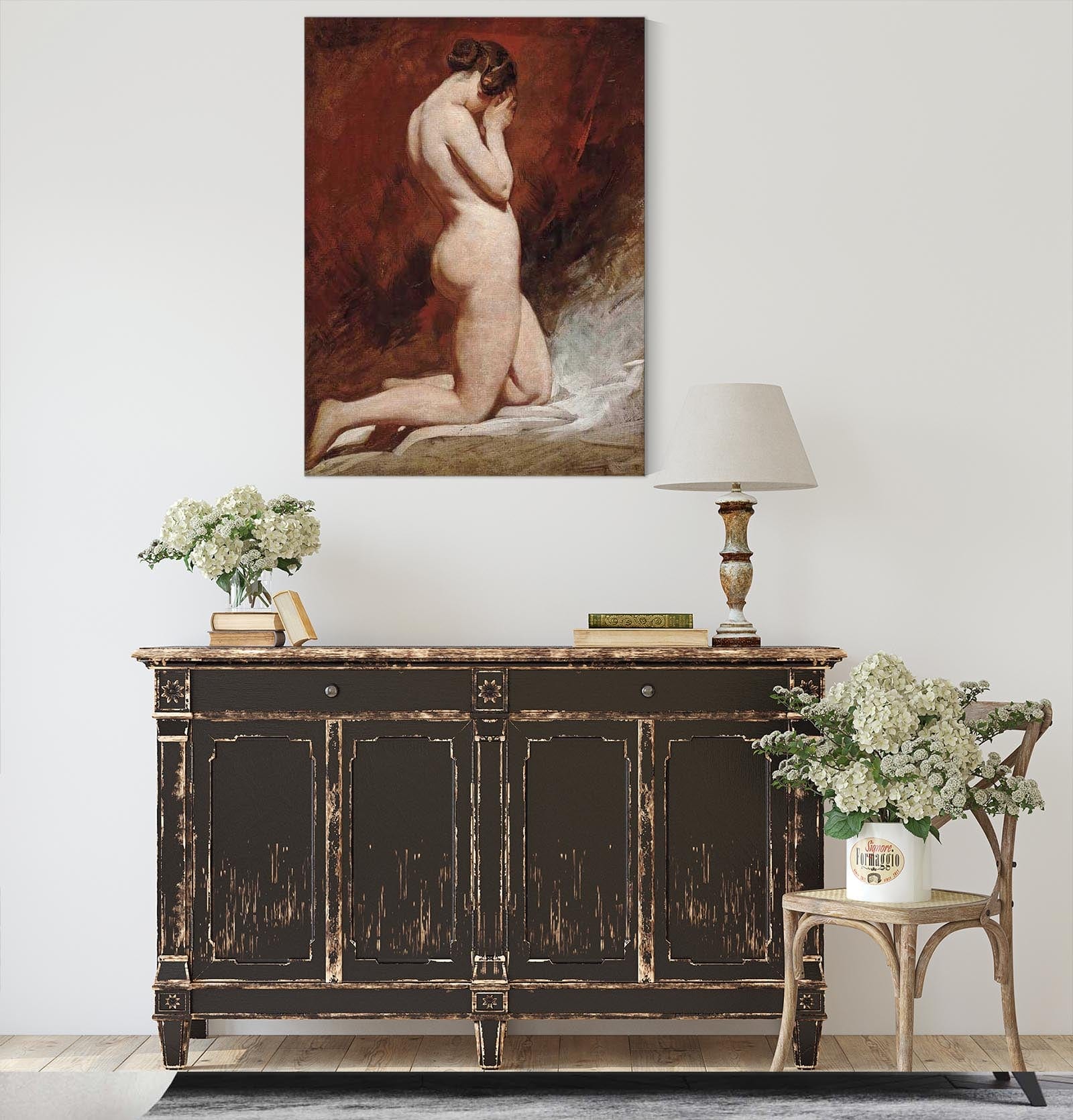 Kneeling Nude by William Etty - Image 4