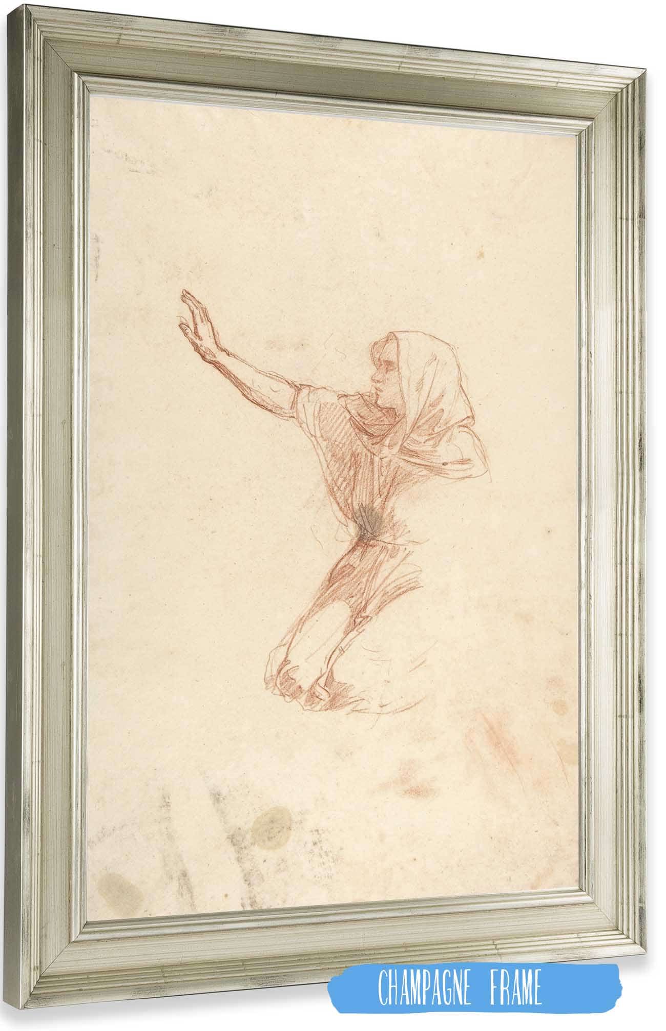Kneeling Woman by Isidore Pils