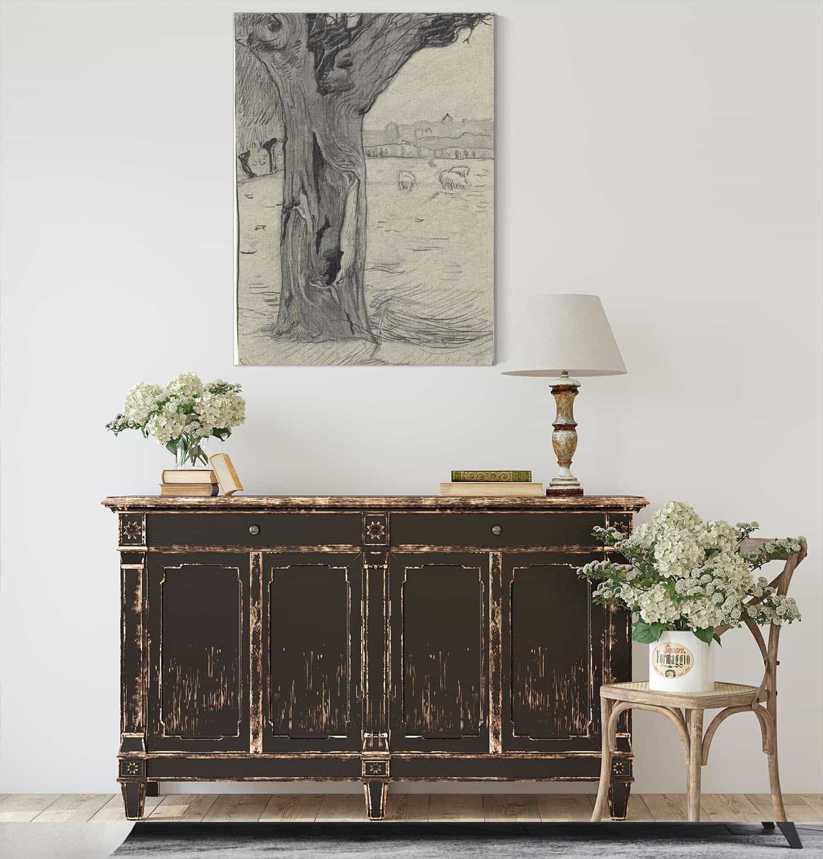 Knotwilg In Een Weidelandschap by Richard Nicolaus Roland Holst - Image 4