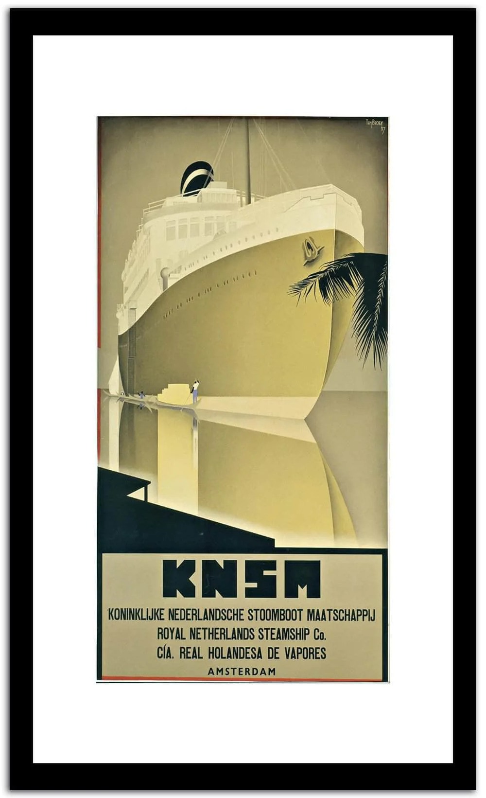Knsm Vintage Poster