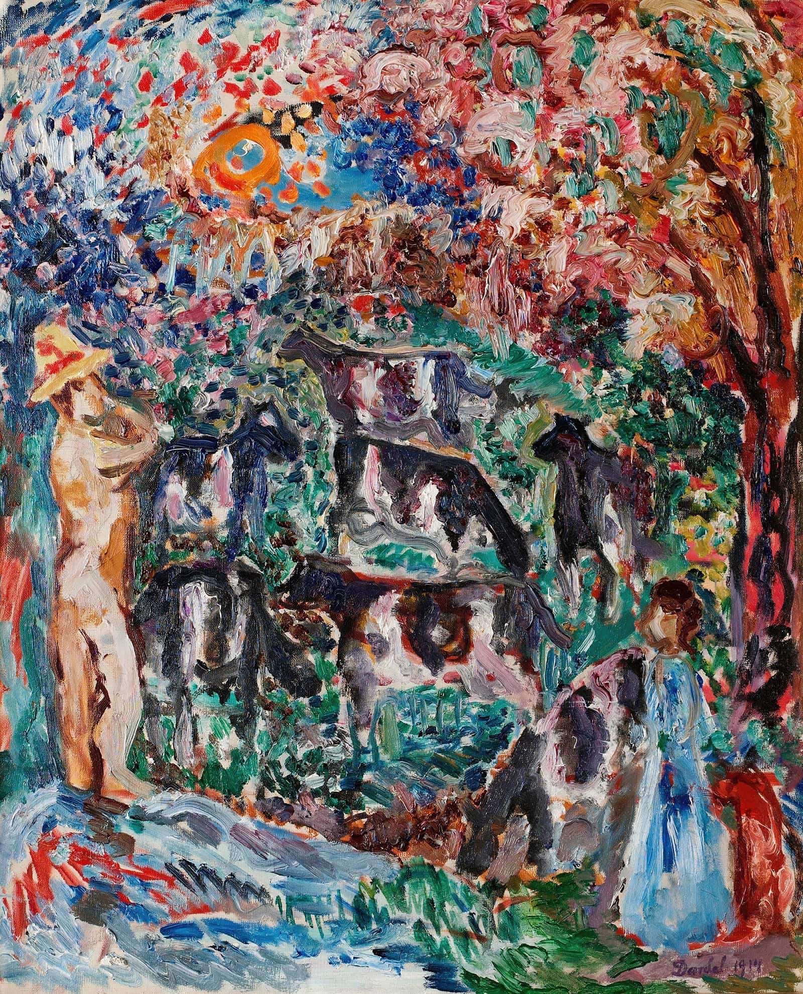 Koherde by Nils Dardel
