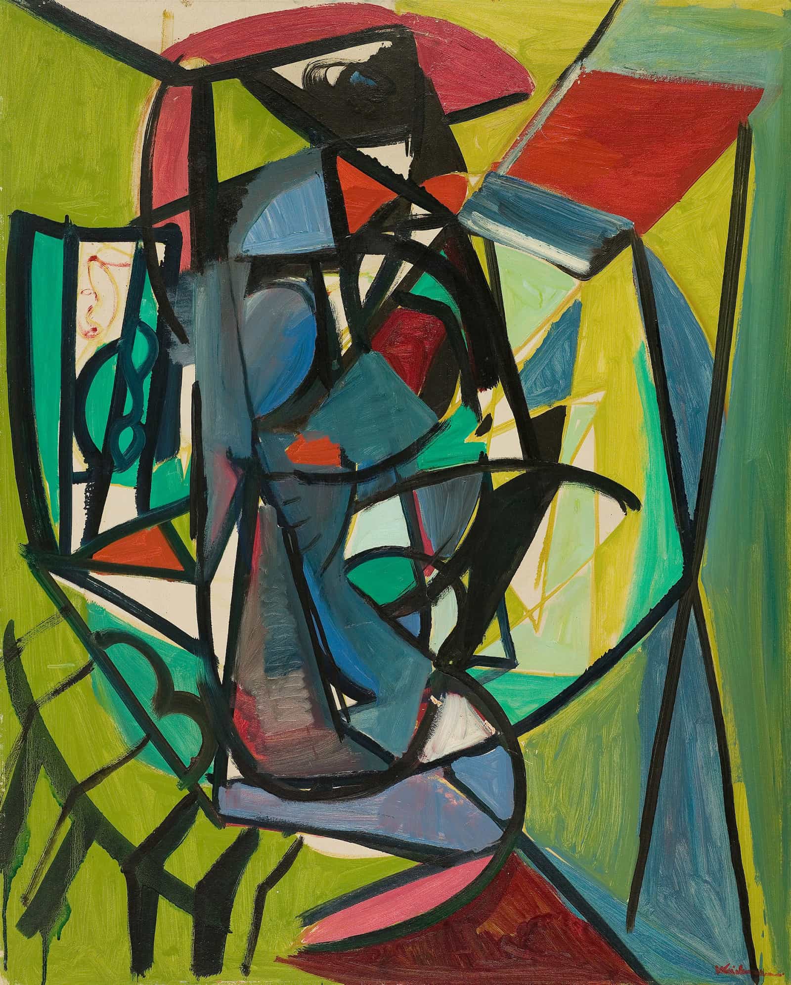 Komposisjon I by Jakob Weidemann - Image 4