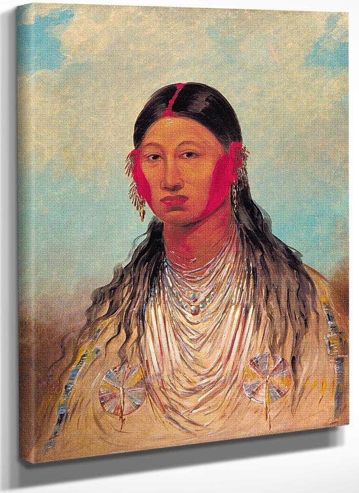 Koon Za Ya Me, Female War Eagle By George Catlin