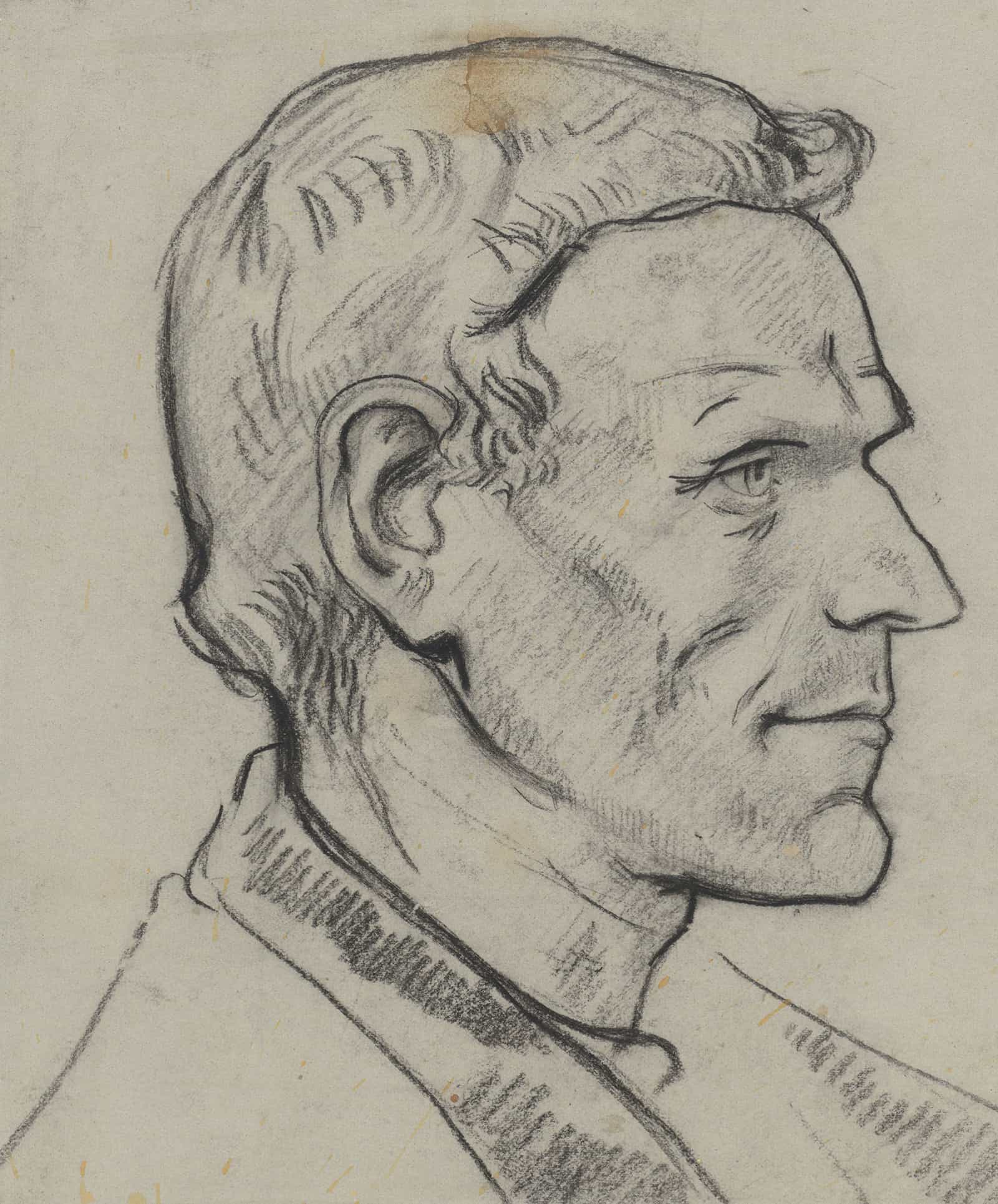 Kop Van Een Man Van Opzij by Richard Nicolaus Roland Holst