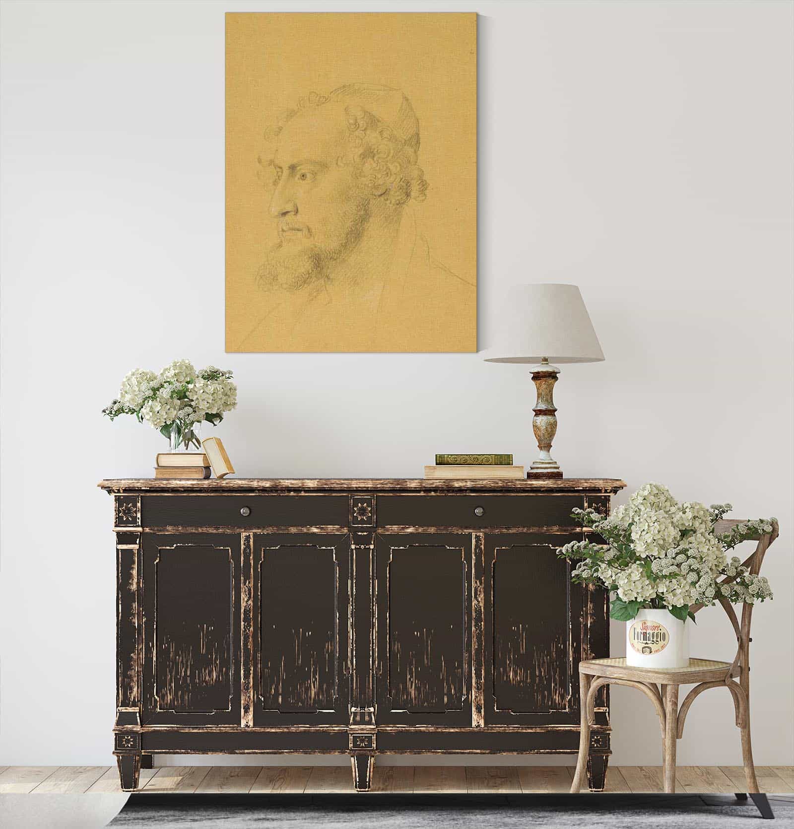 Kopfstudie Eines Bartigen by Johann Peter Krafft - Image 4