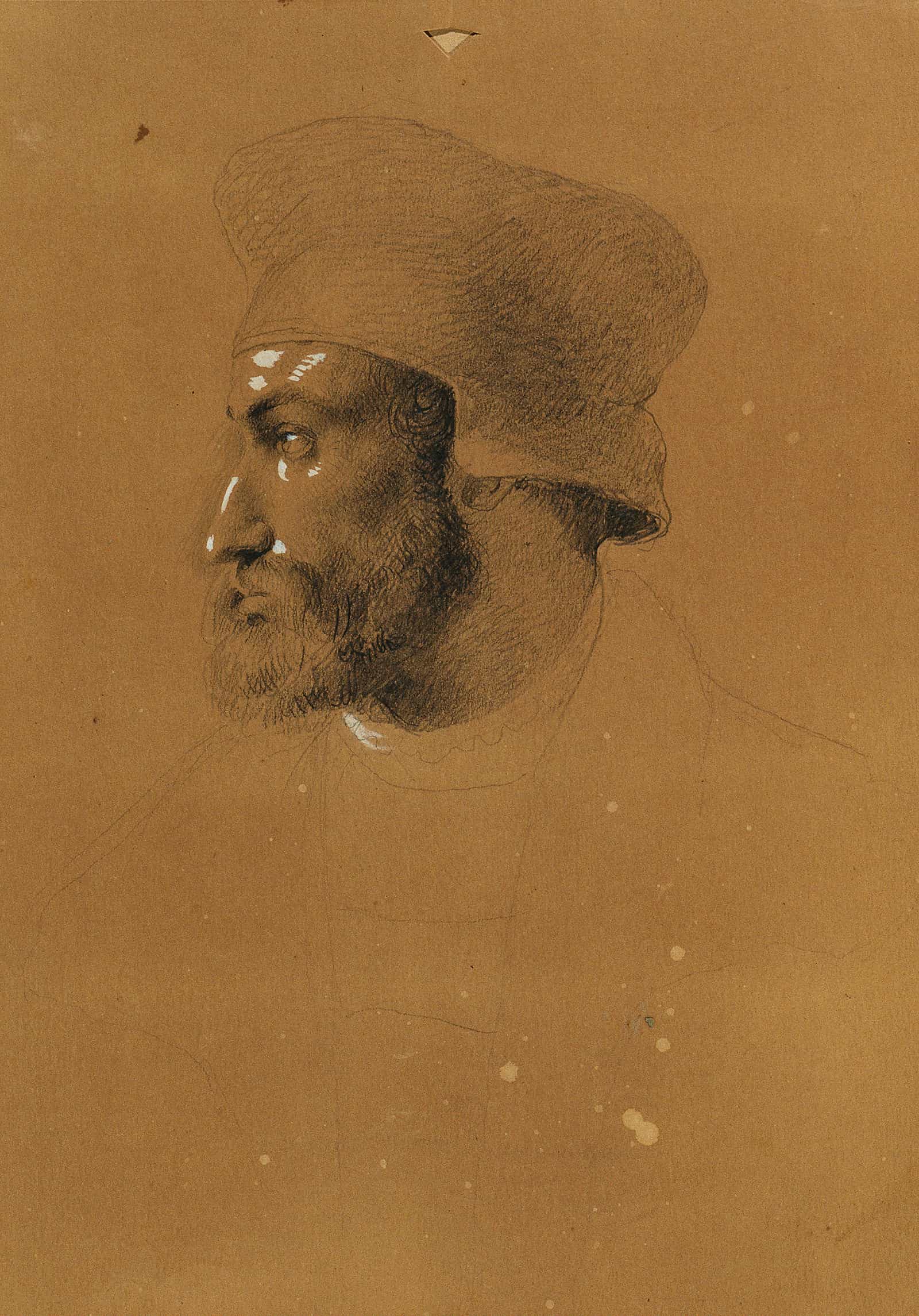 Kopfstudie Zu Faust Before by Johann Peter Krafft - Image 2