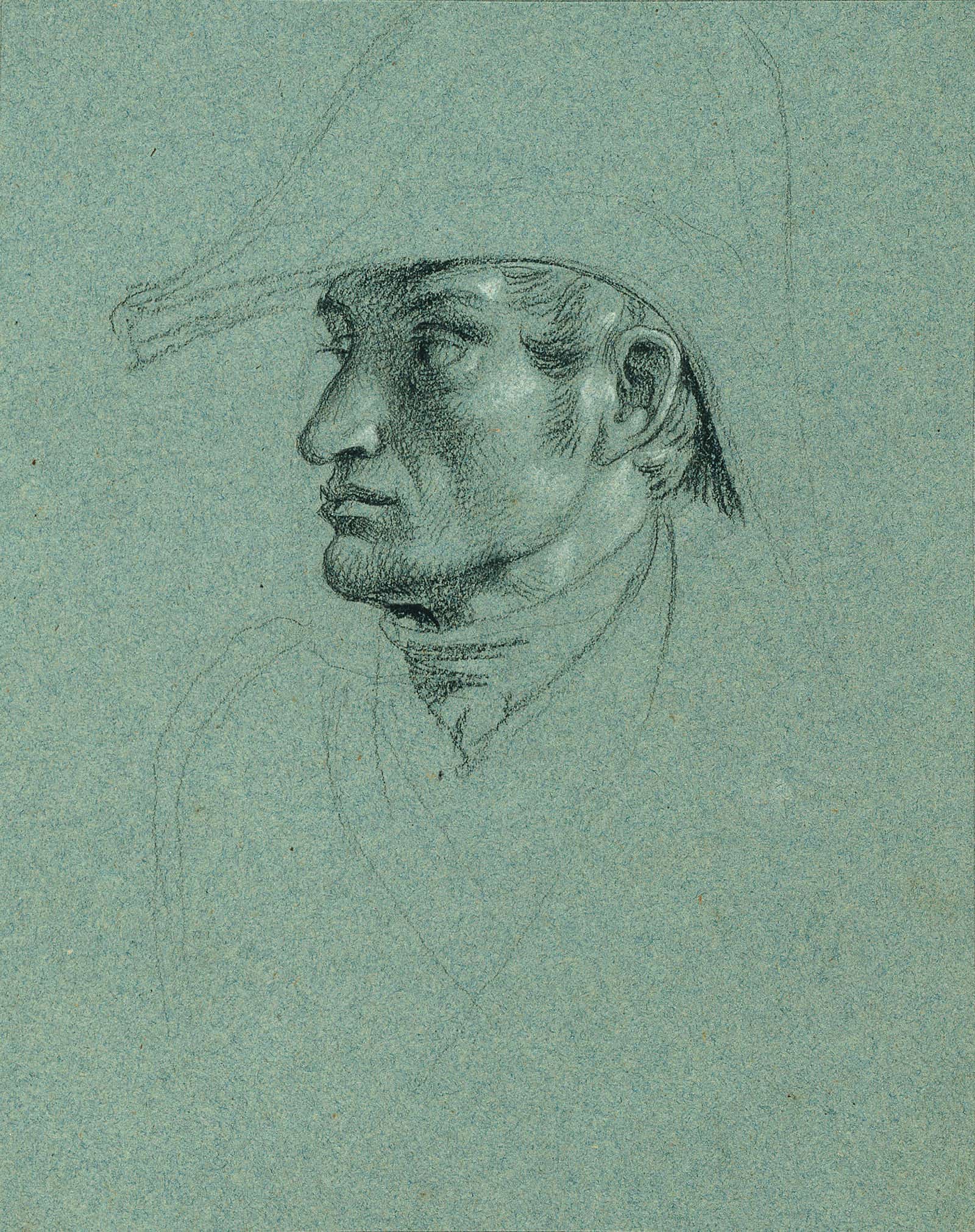 Kopfstudie Zu Ruckkehr Des Kaisers Franz Aus Pressburg Before by Johann Peter Krafft - Image 3
