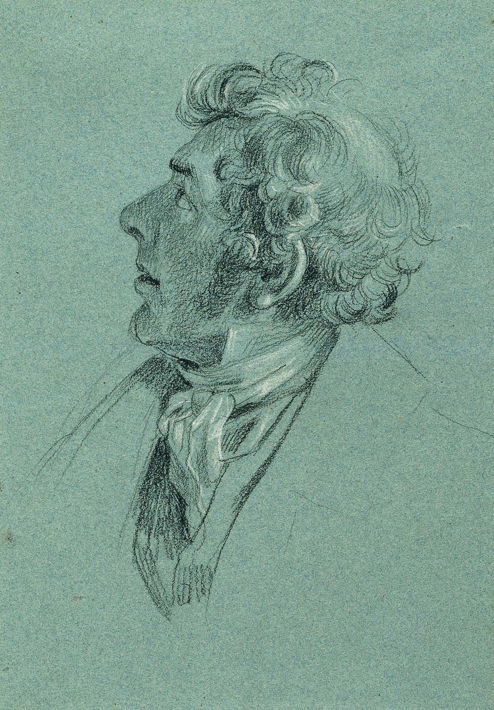 Kopfstudie Zu Ruckkehr Des Kaisers Franz Aus Pressburg Before by Johann Peter Krafft - Image 7