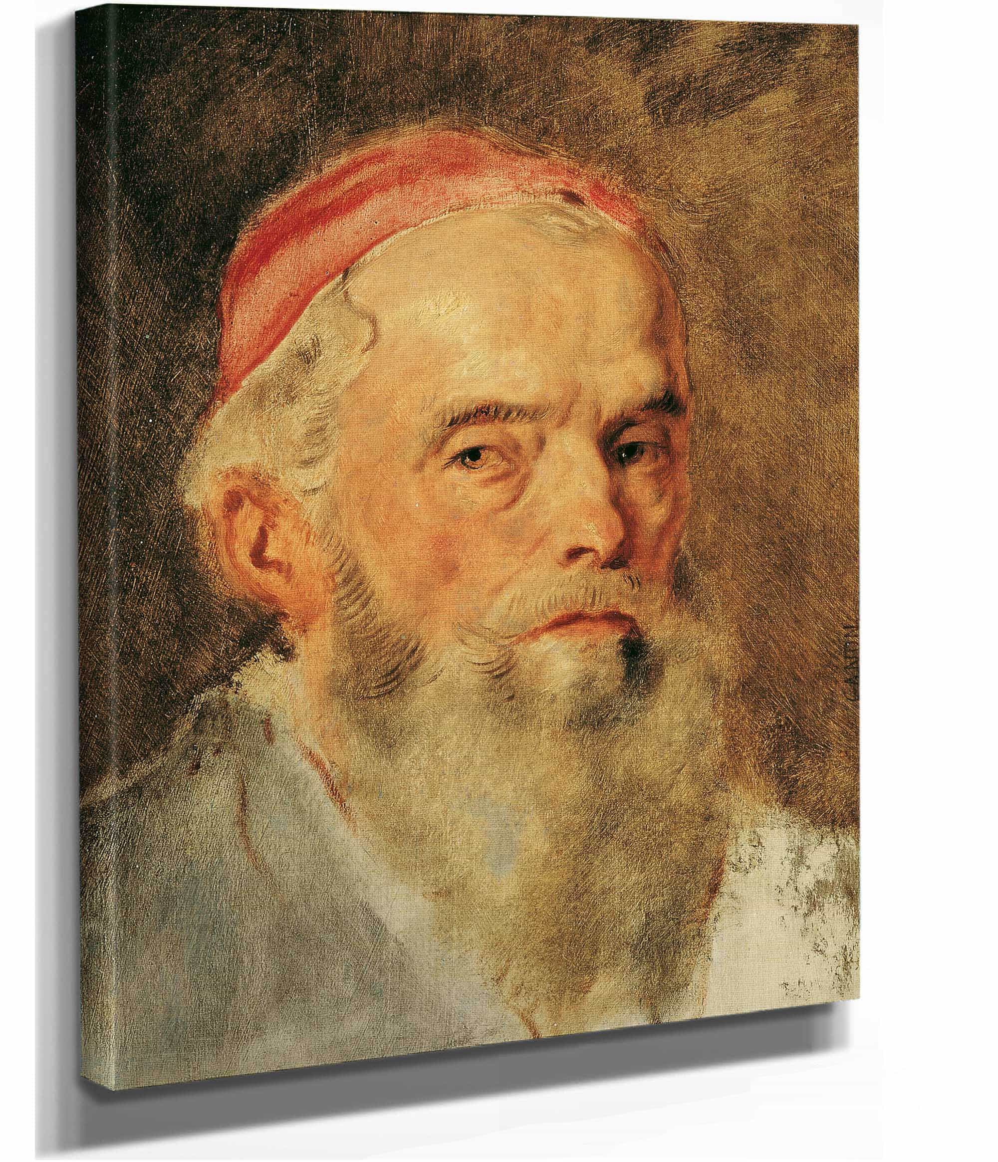Kopfstudie Zur Loge Johannis by Hans Canon - Image 2