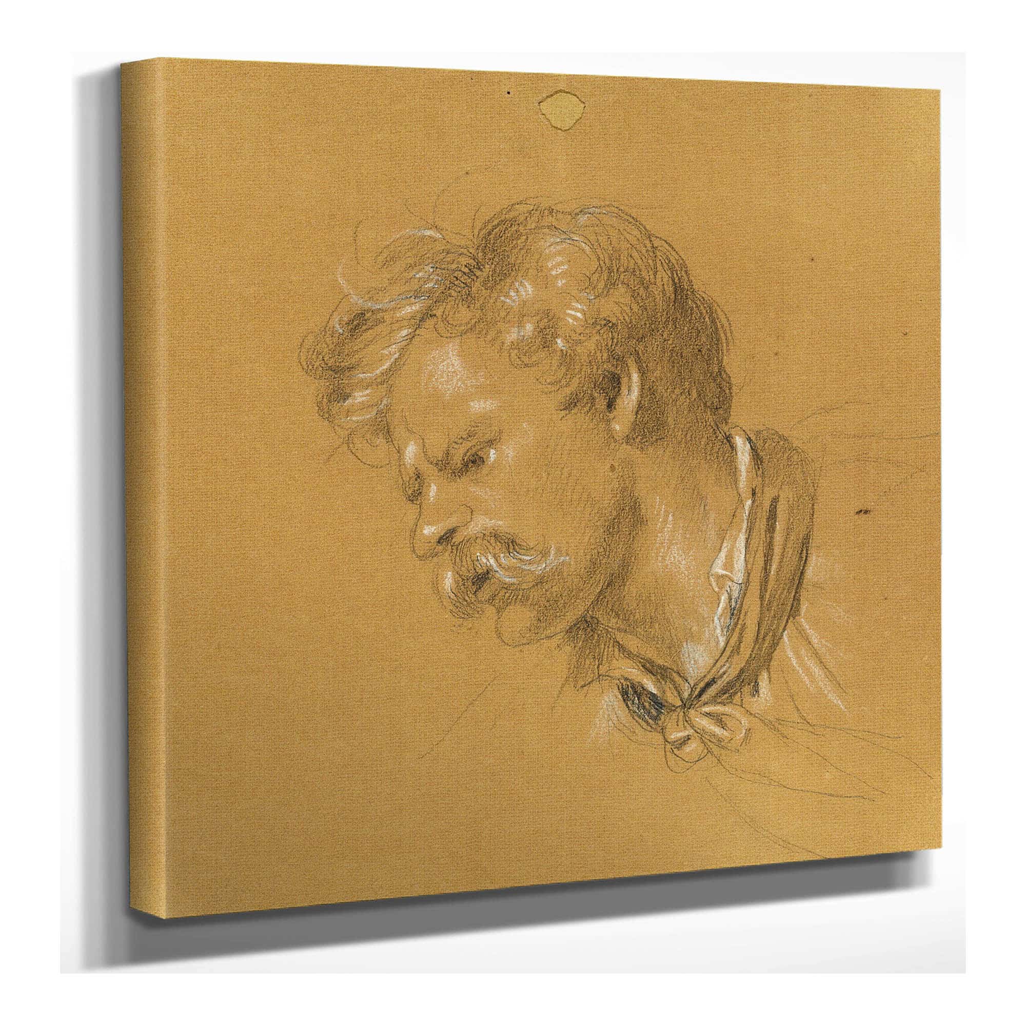 Kopfstudie Zur Szene Aus Dem Tiroler Freiheitskampf by Johann Peter Krafft - Image 2