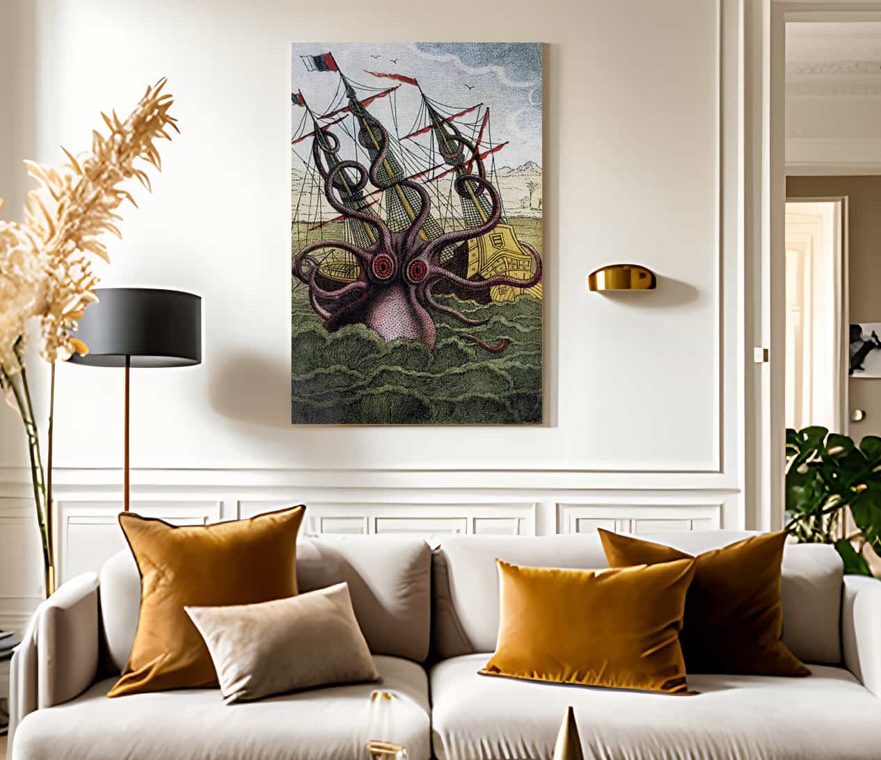 Kraken Pulpo Calamar By Pierre Denys De Montfort - Image 2