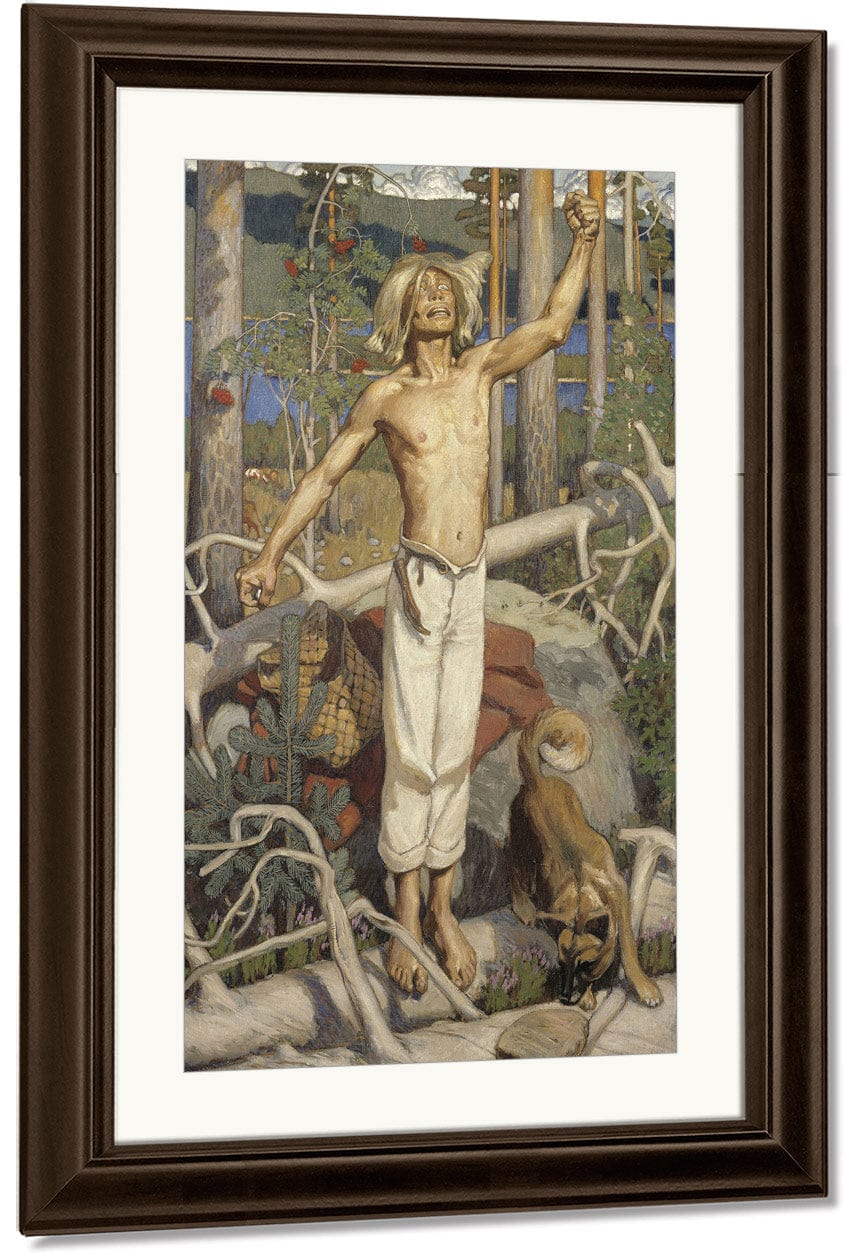 Kullervo Cursing By Akseli Gallen Kallela - Image 4