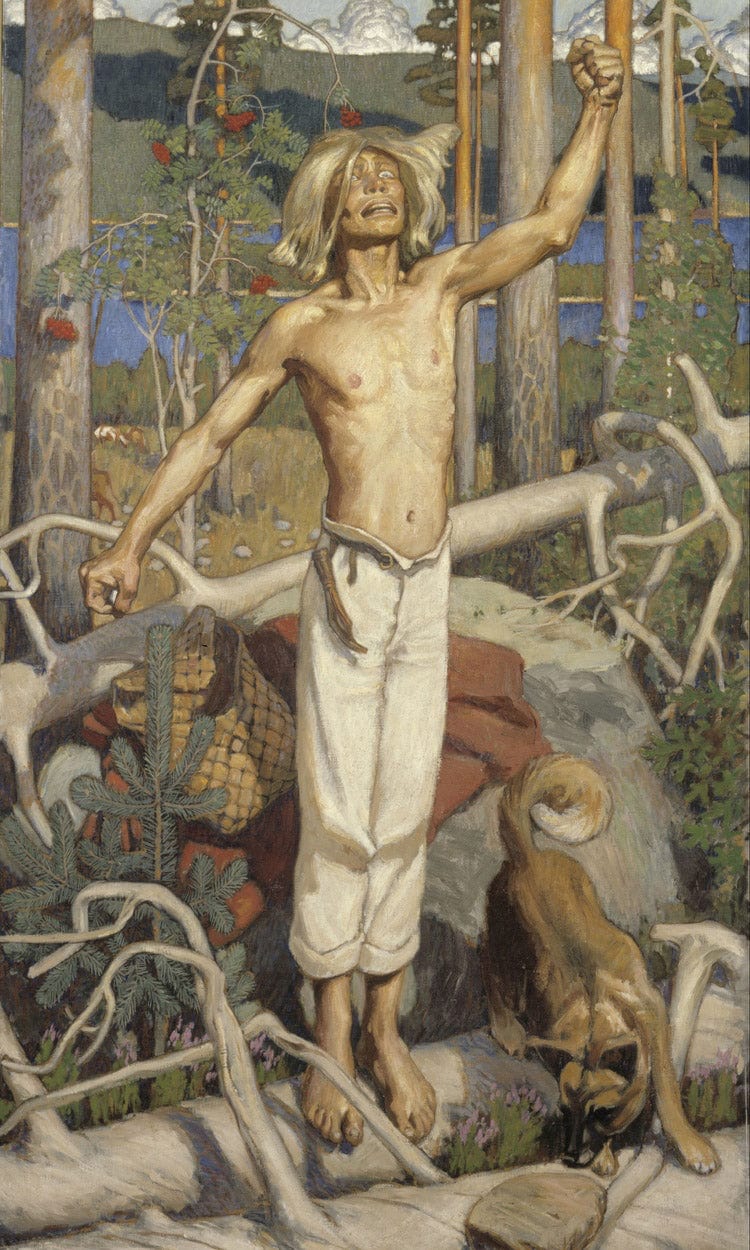 Kullervo Cursing By Akseli Gallen Kallela - Image 6