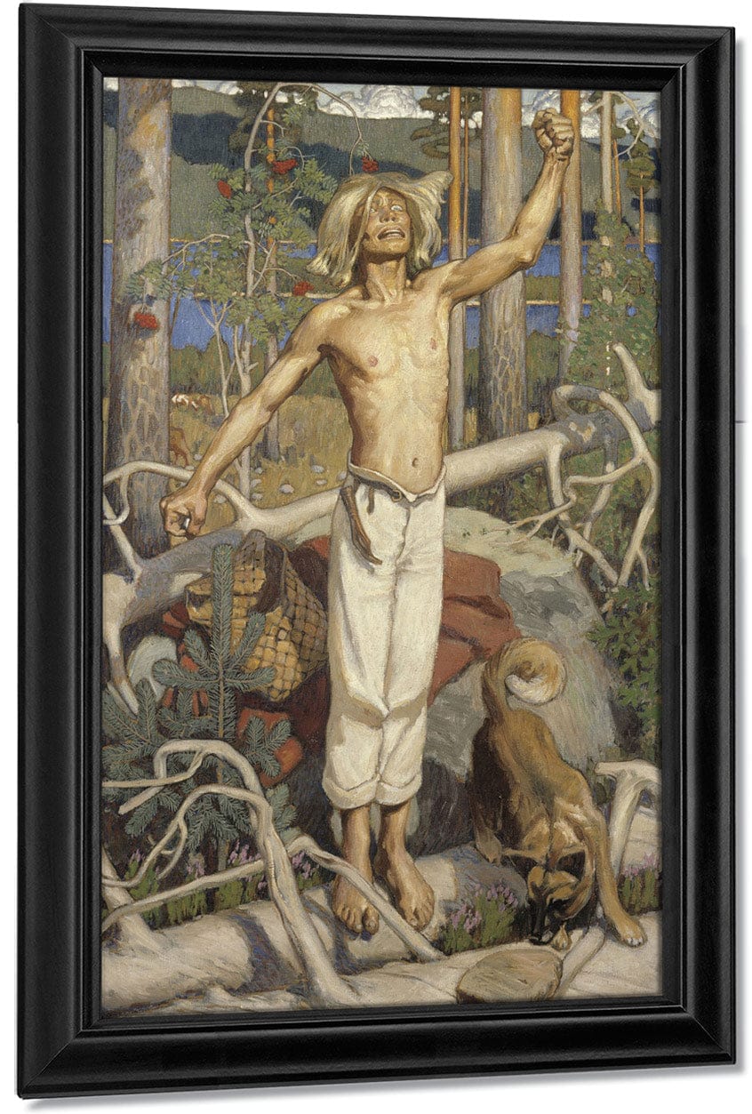 Kullervo Cursing By Akseli Gallen Kallela - Image 7