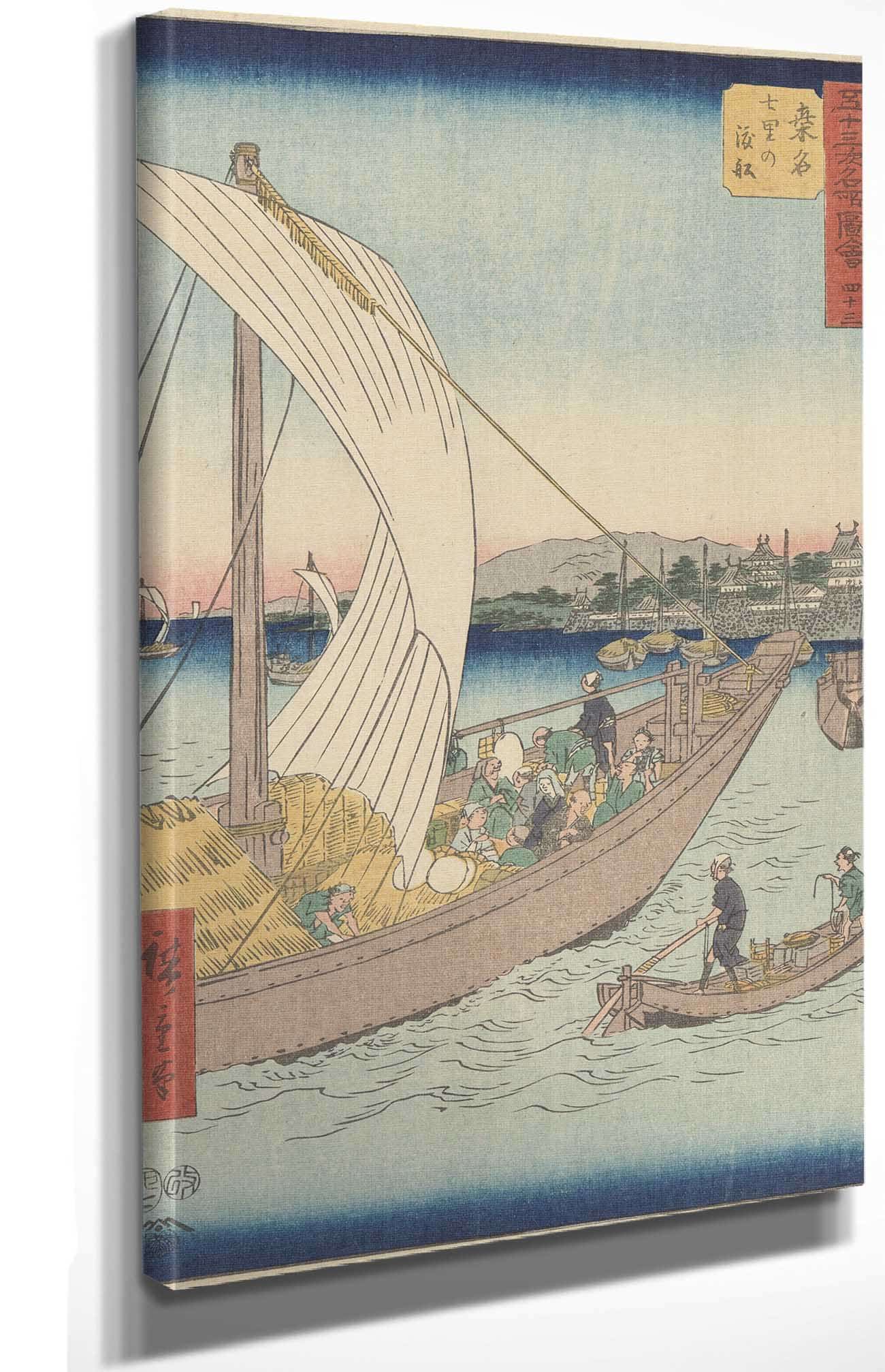 Kuwana by Ando Hiroshige - Image 4