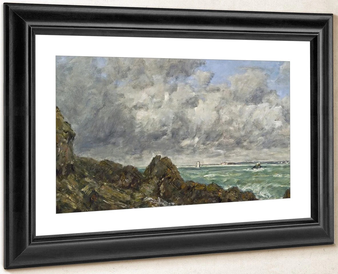 La Baie De Portrieux By Eugene Boudin - Image 4