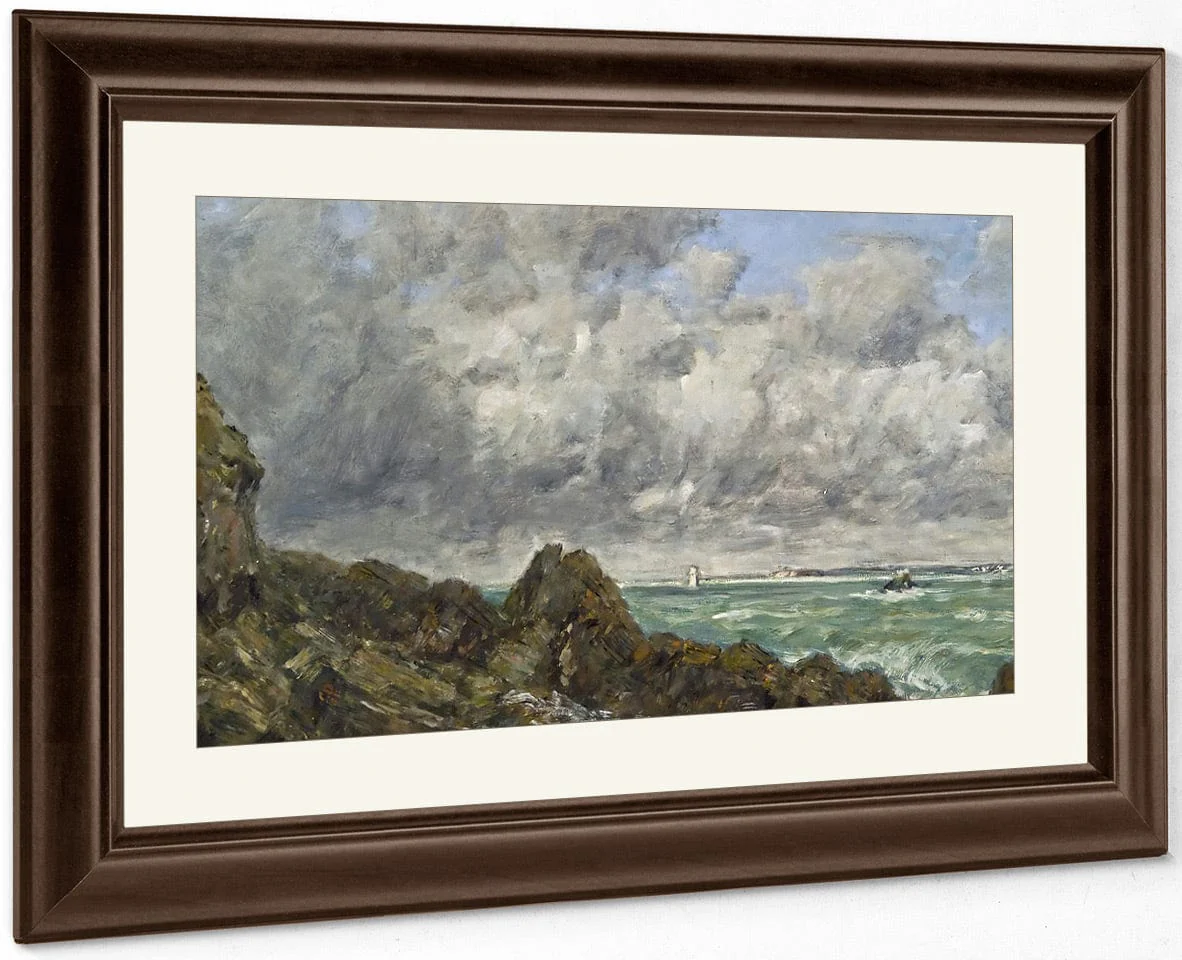 La Baie De Portrieux By Eugene Boudin - Image 5