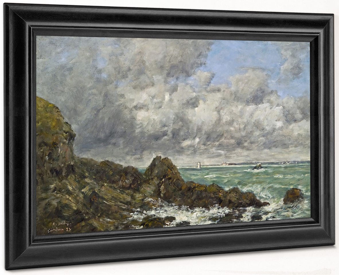 La Baie De Portrieux By Eugene Boudin - Image 8