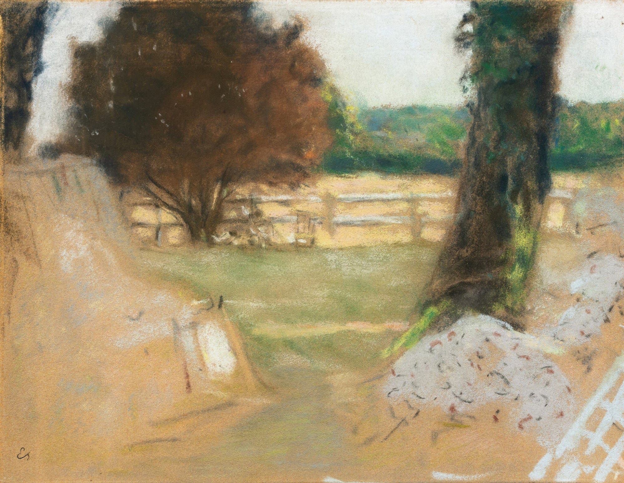 La Barriere Blanche Aux Clayes by Edouard Vuillard - Image 2