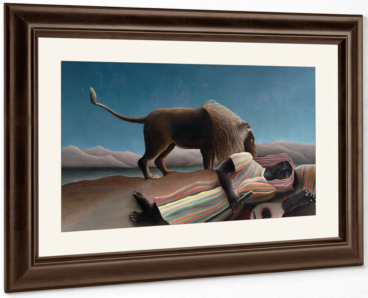 La Bohemienne Endormie (The Sleeping Gypsy) By Henri Julien Felix Rousseau - Image 3