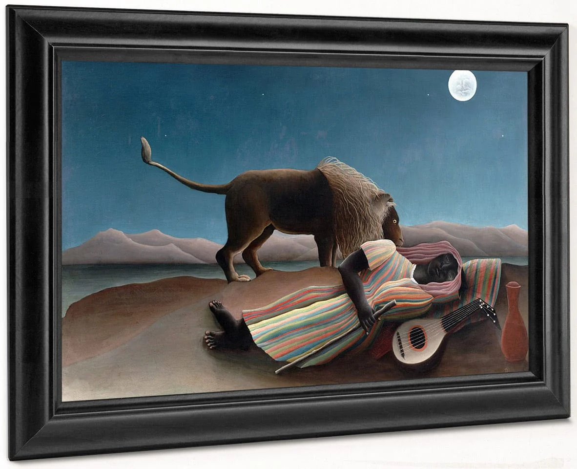 La Bohemienne Endormie (The Sleeping Gypsy) By Henri Julien Felix Rousseau - Image 6