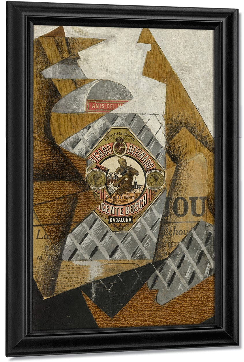 La Bouteille D'anis (The Bottle Of An’s Del Mono) By Juan Gris - Image 6