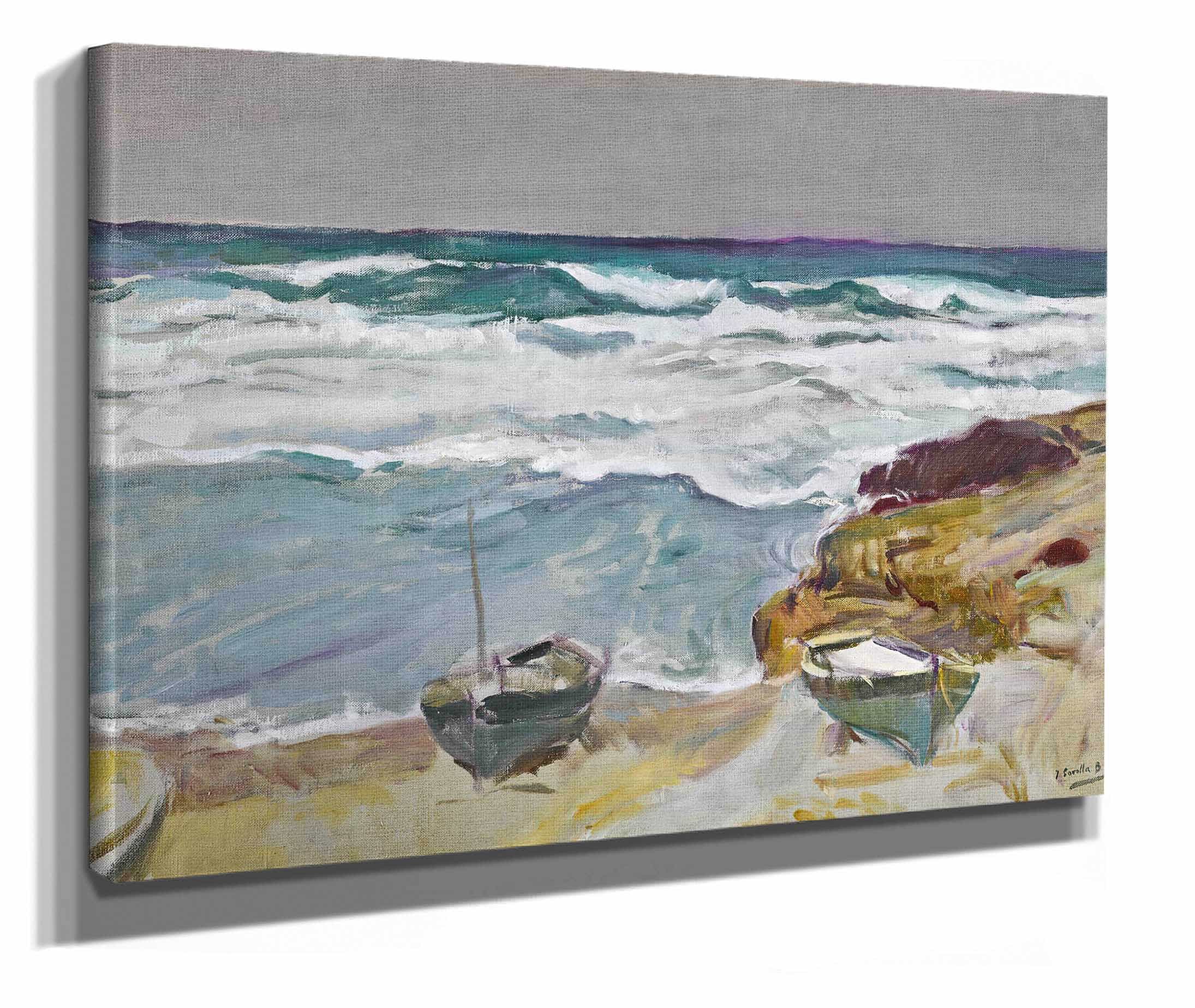 La Caleta Malaga La Caleta Beach Malaga by Joaquin Sorolla - Image 2