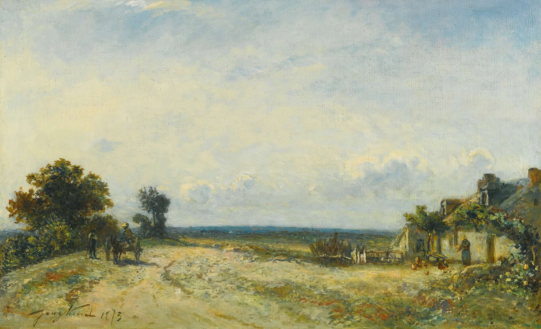 La Campagne Nivernaise by Johan Barthold Jongkind - Image 2