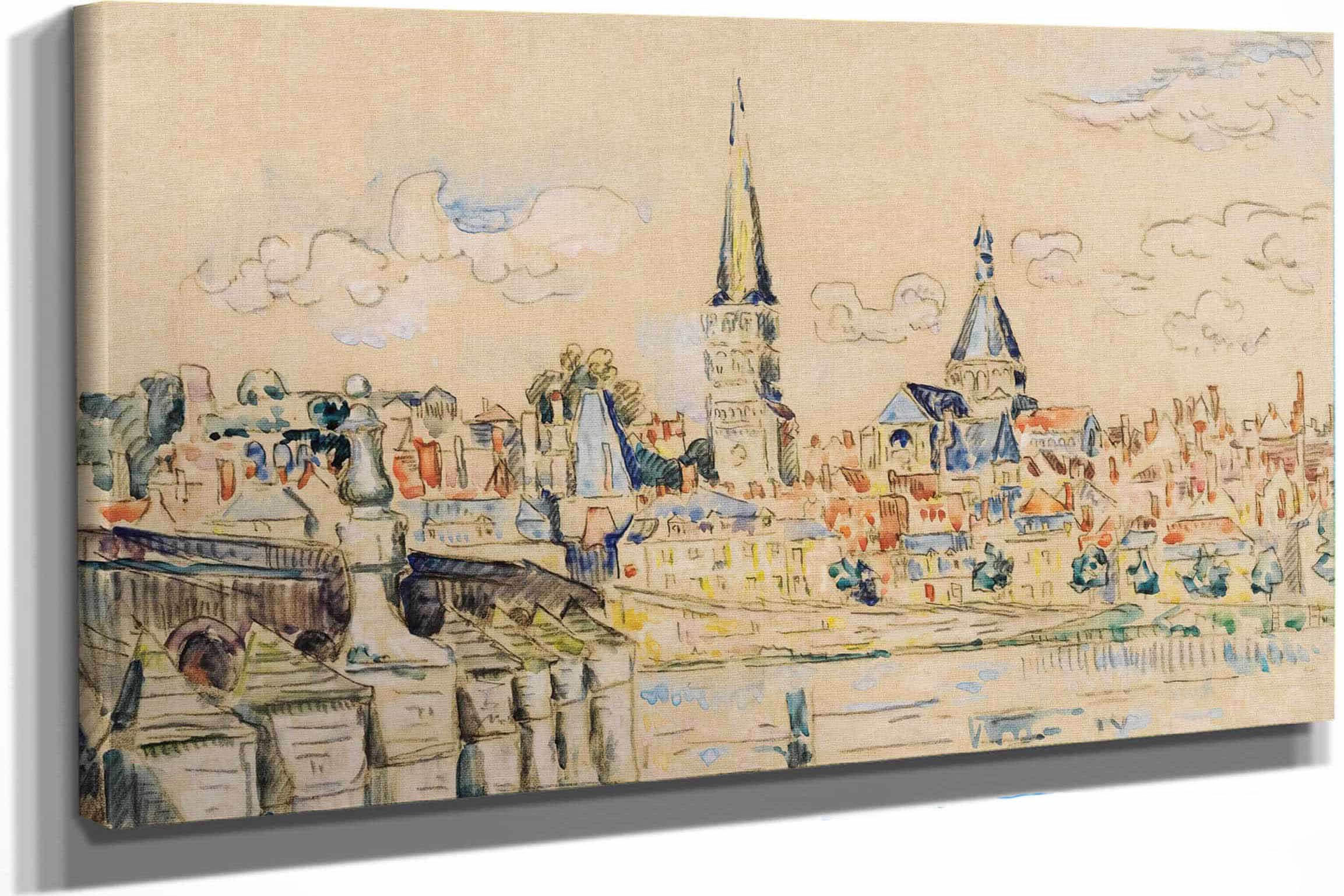 La Charite Sur Loire by Paul Signac - Image 2